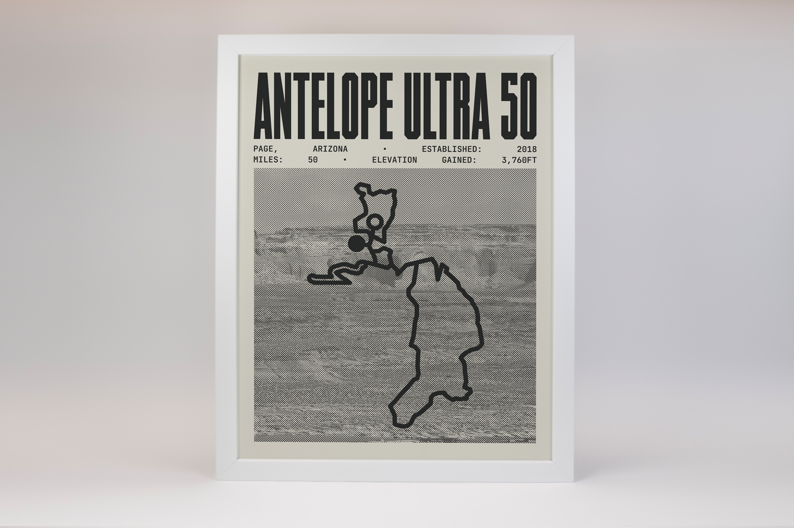 Antelope Ultra 50 Endurance Run Poster