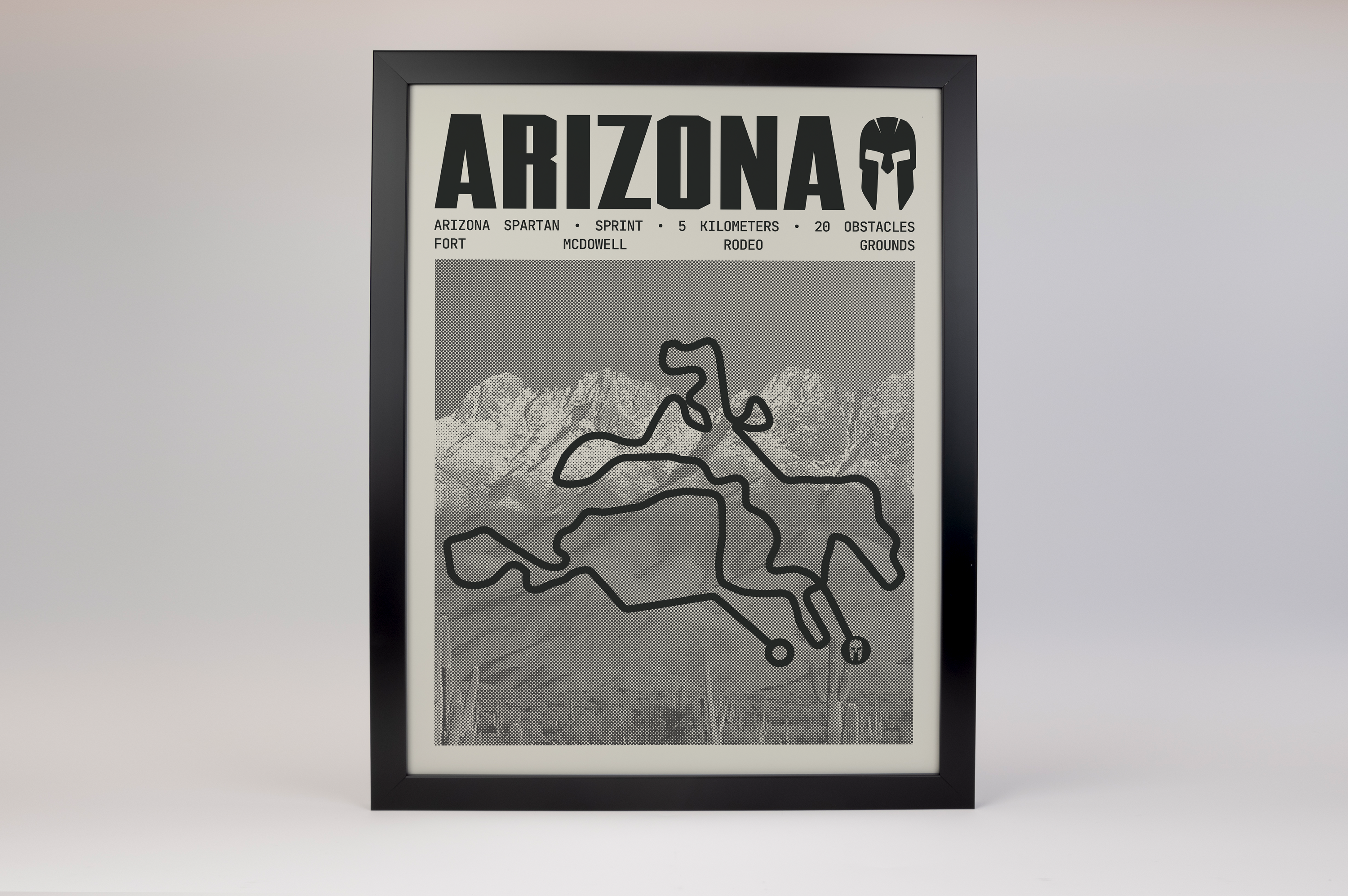 Arizona Spartan-Sprint Poster