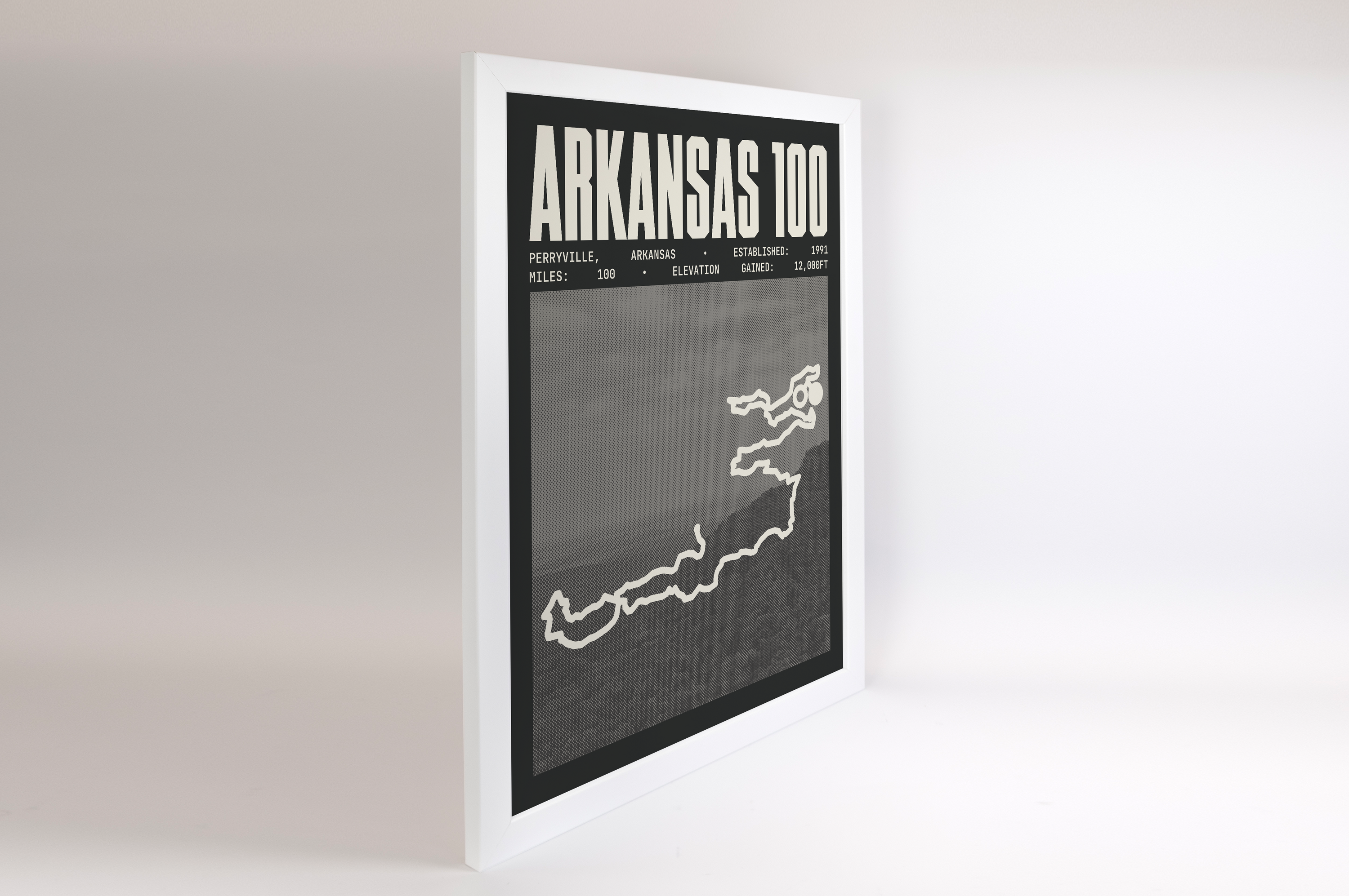 Arkansas 100 Endurance Run Poster