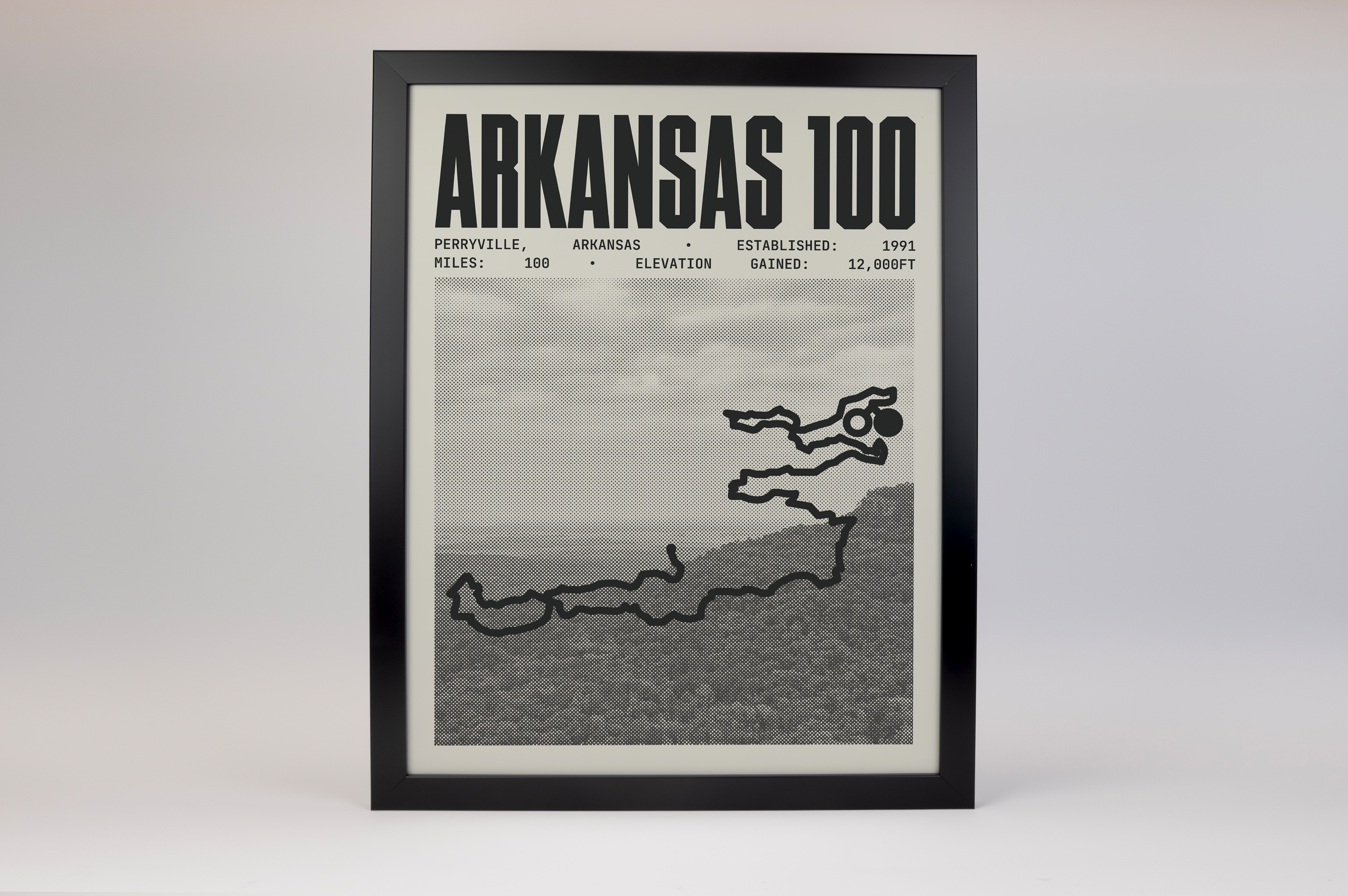 Arkansas 100 Endurance Run Poster