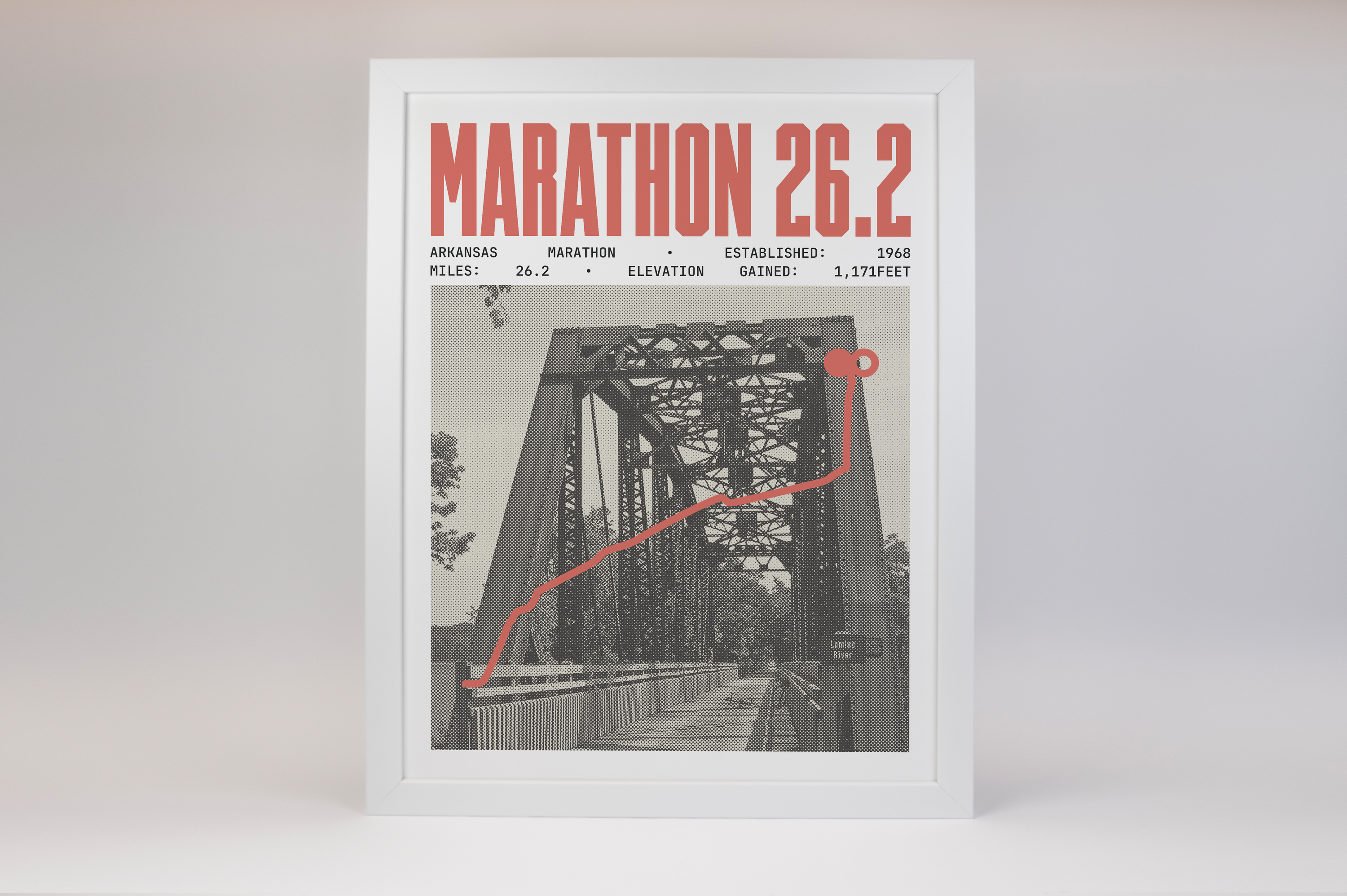 Arkansas Marathon Poster