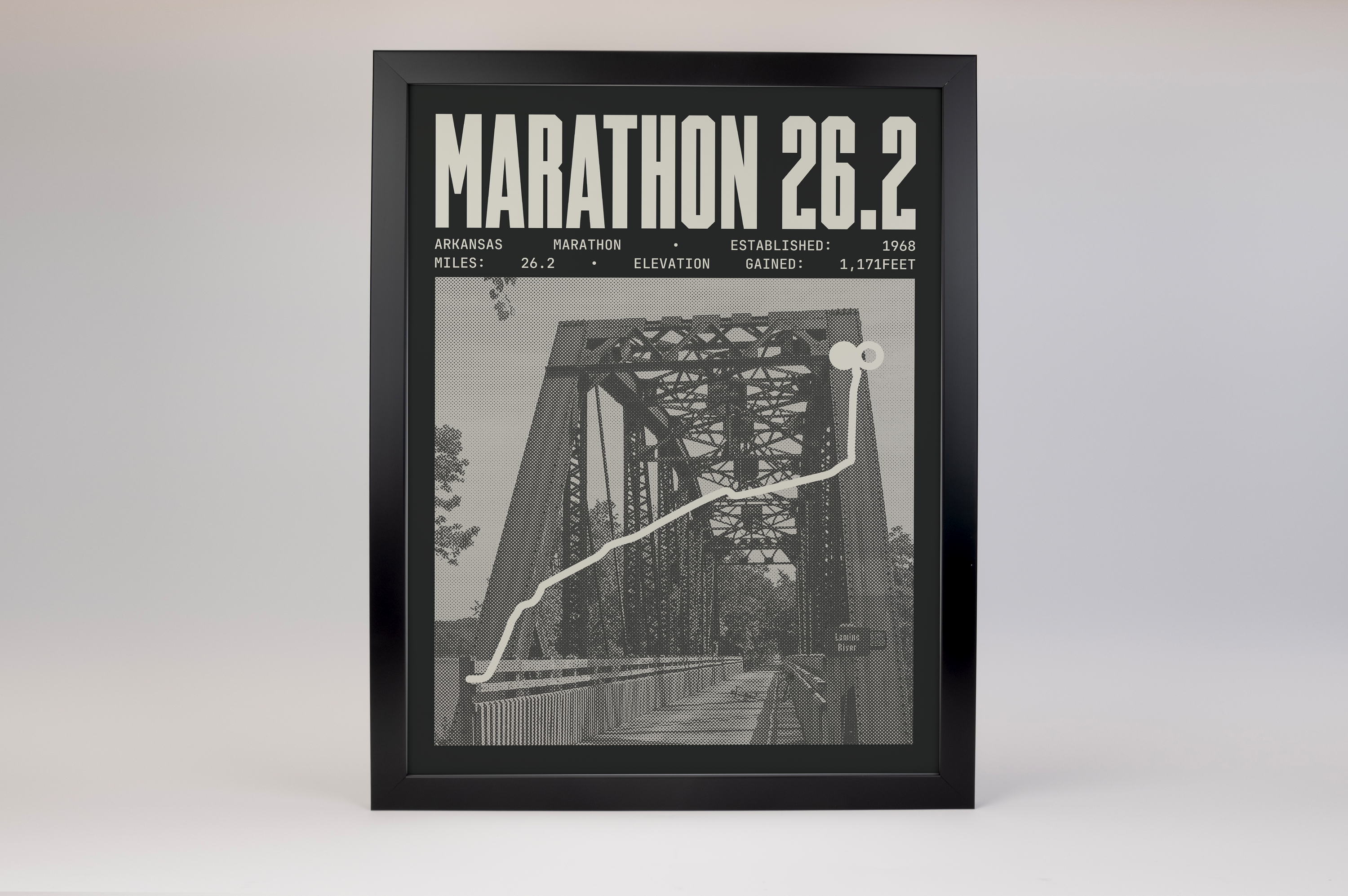Arkansas Marathon Poster