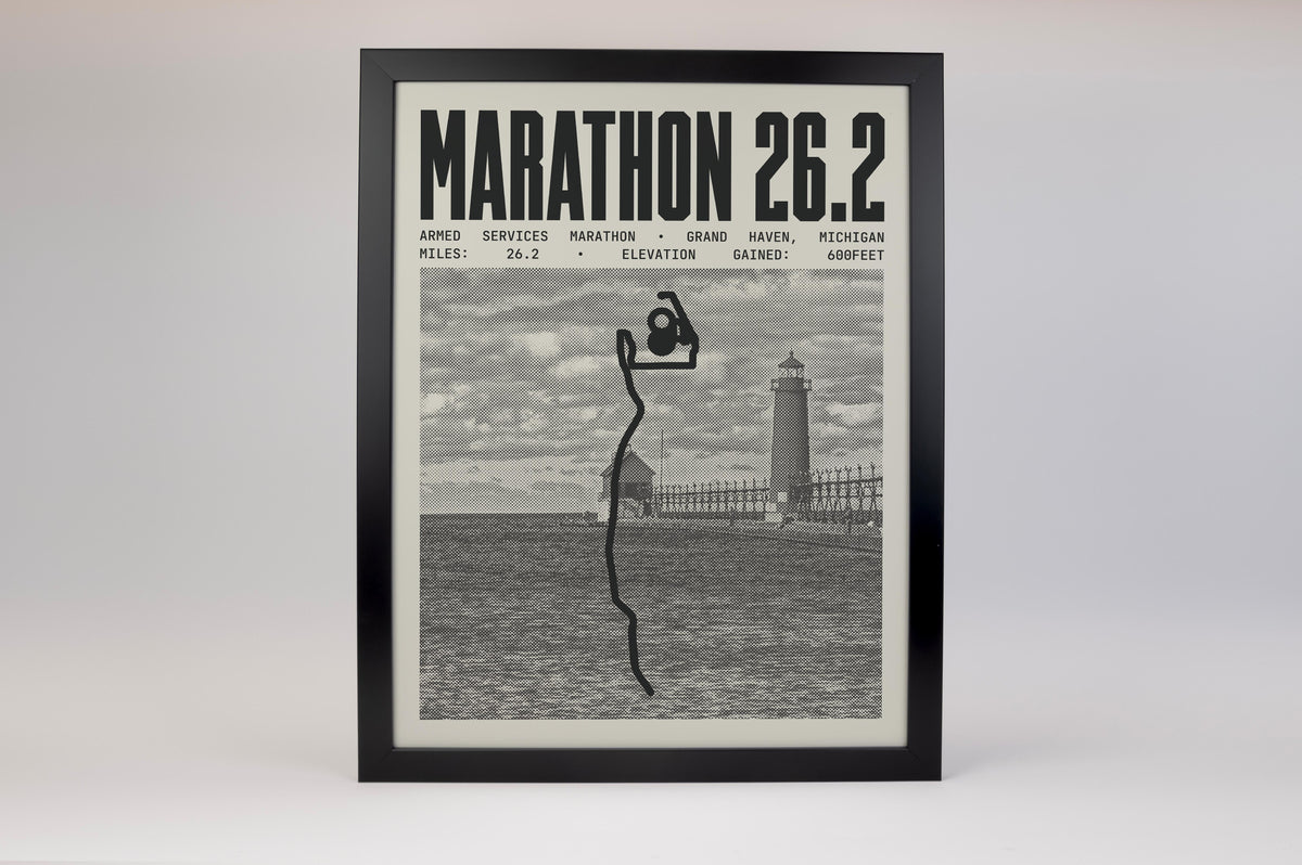 Armed Services Marathon Poster