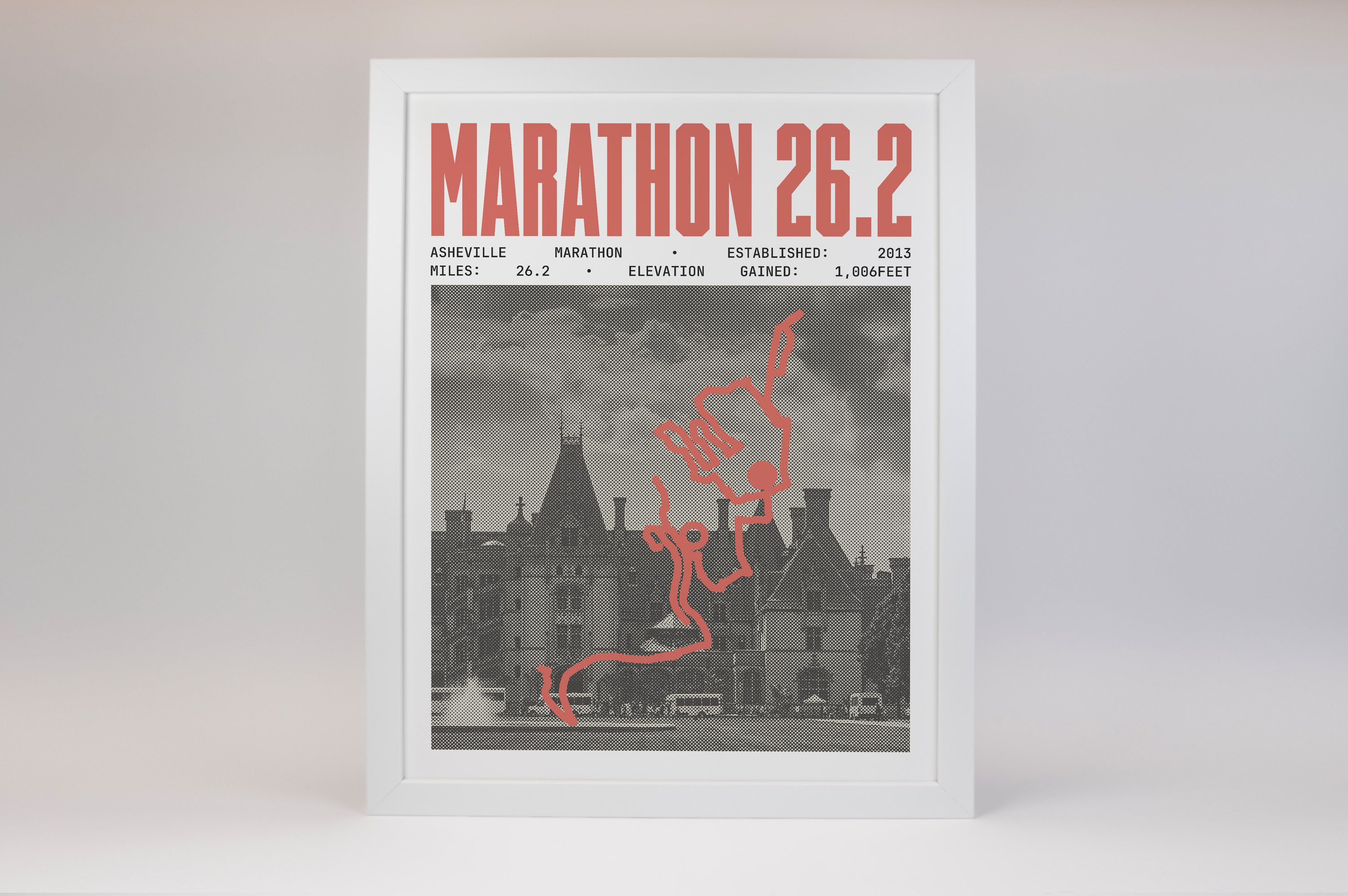 Asheville Marathon Poster