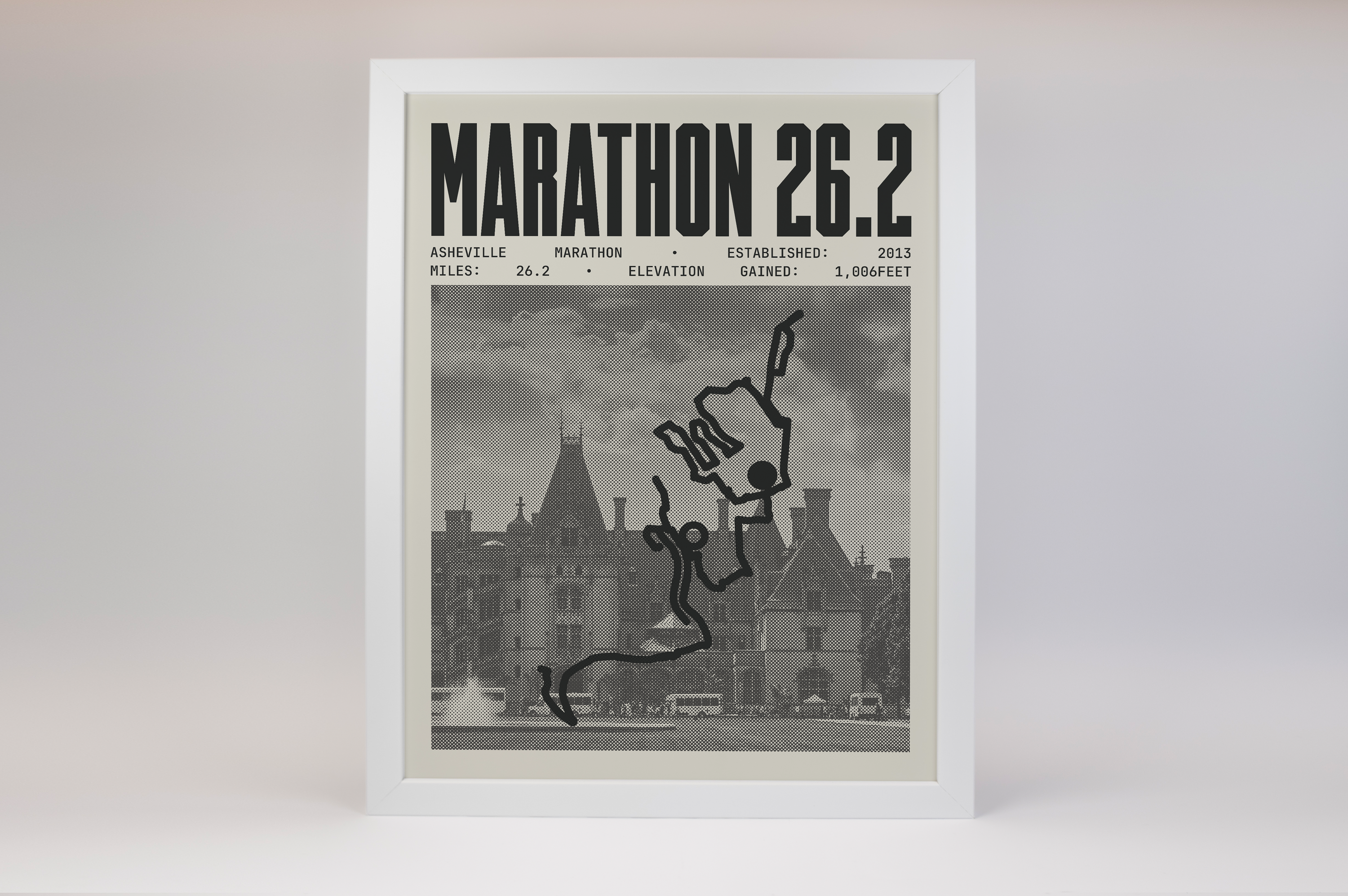 Asheville Marathon Poster