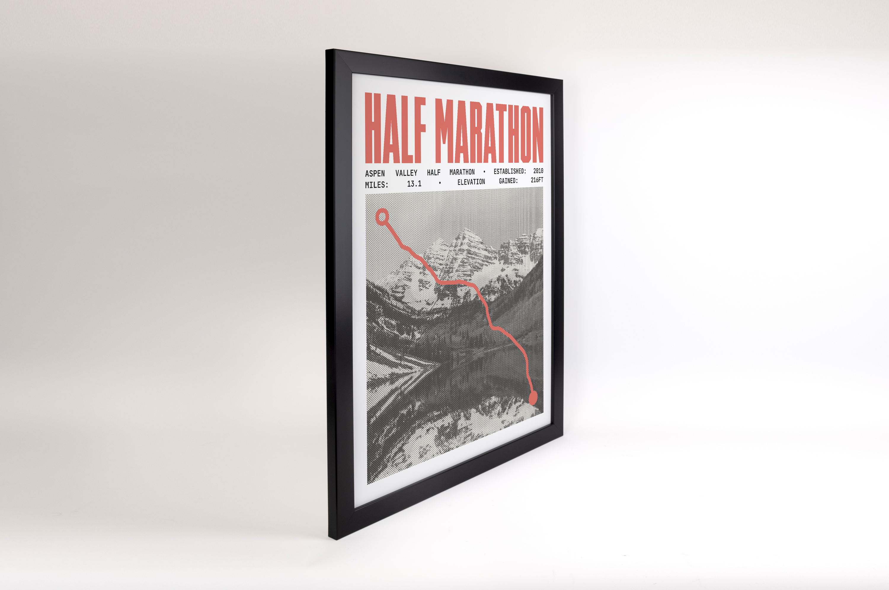 Aspen Valley Half-Marathon Poster