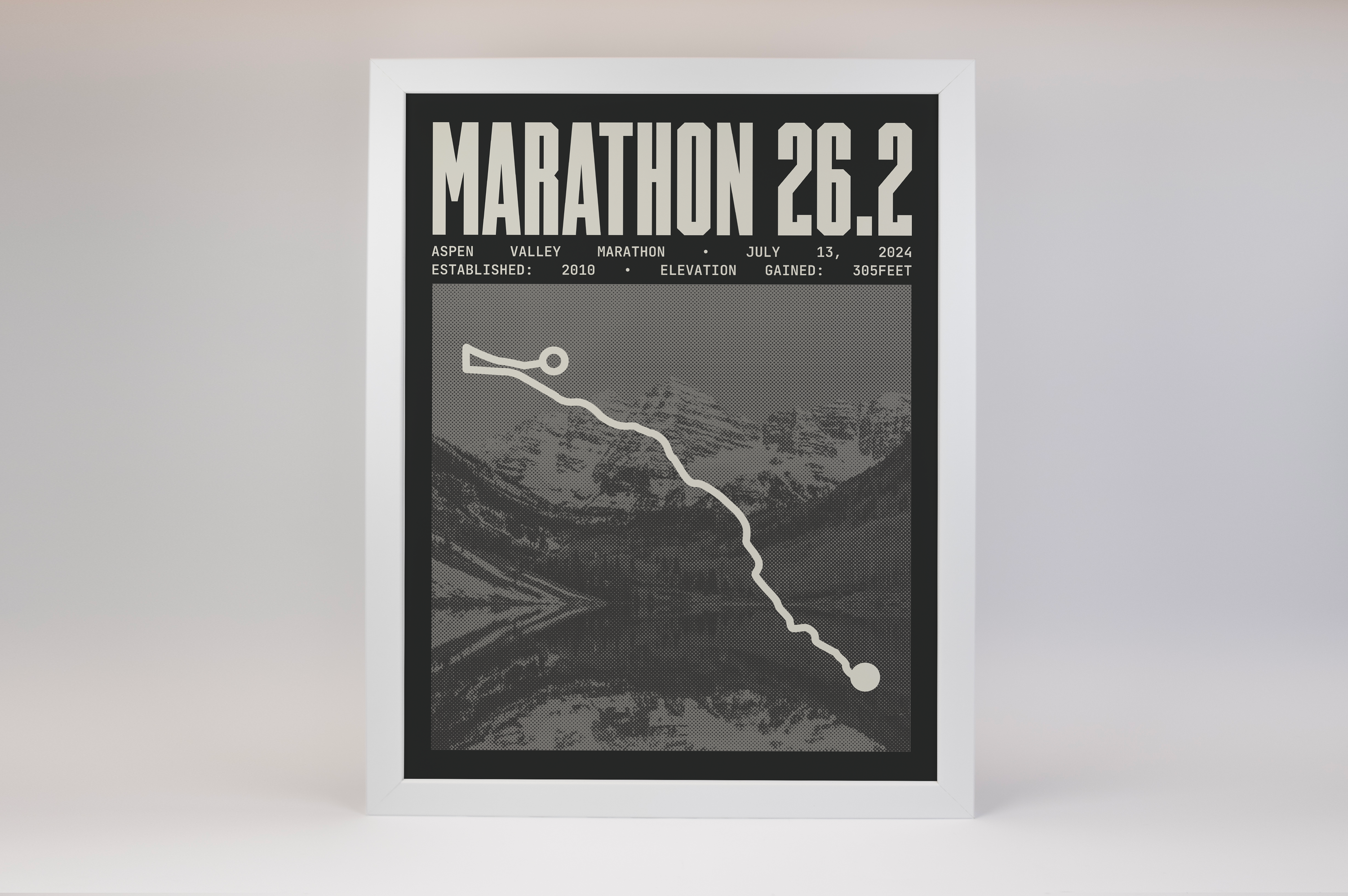 Aspen Valley Marathon Poster