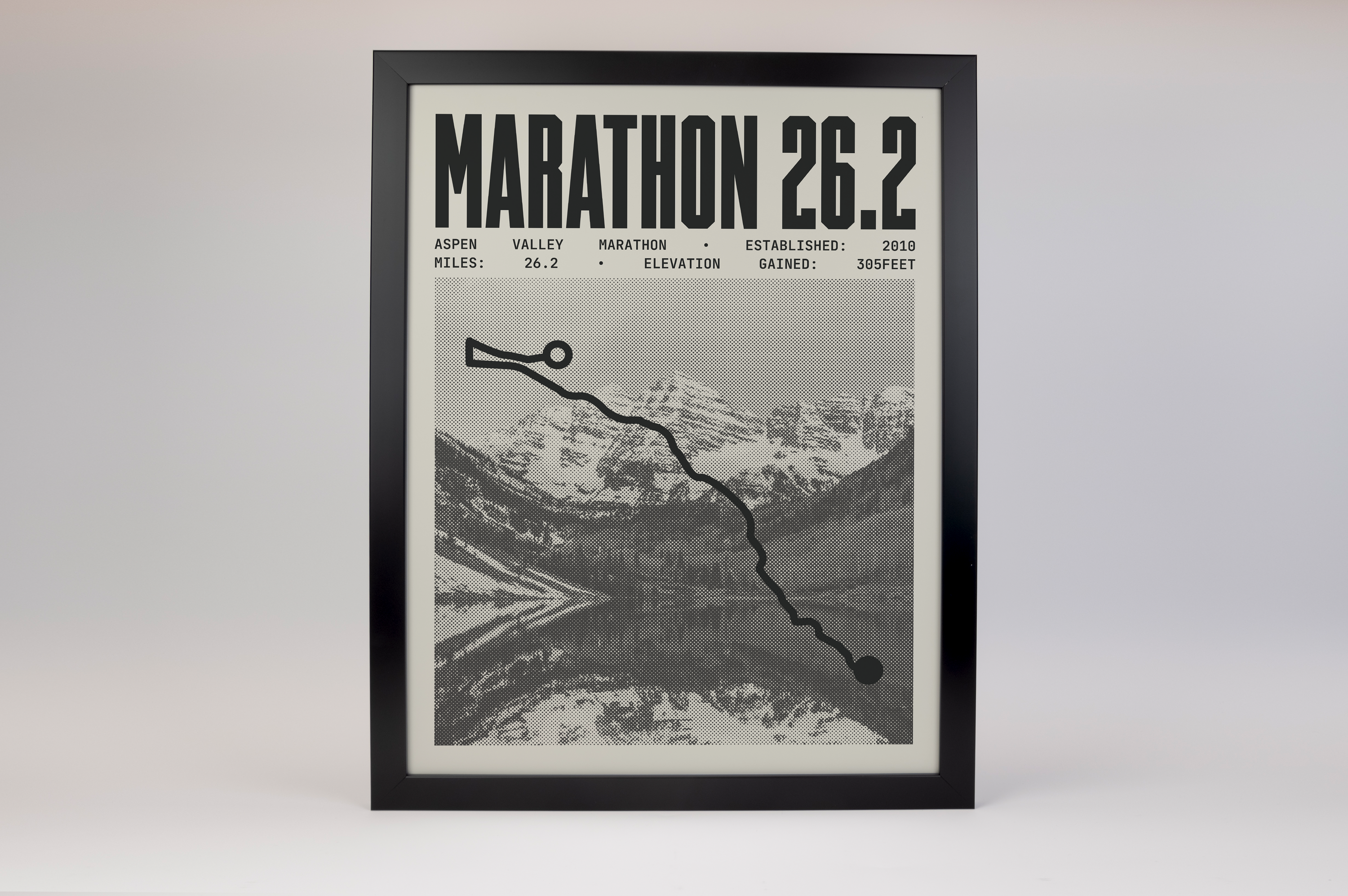 Aspen Valley Marathon Poster