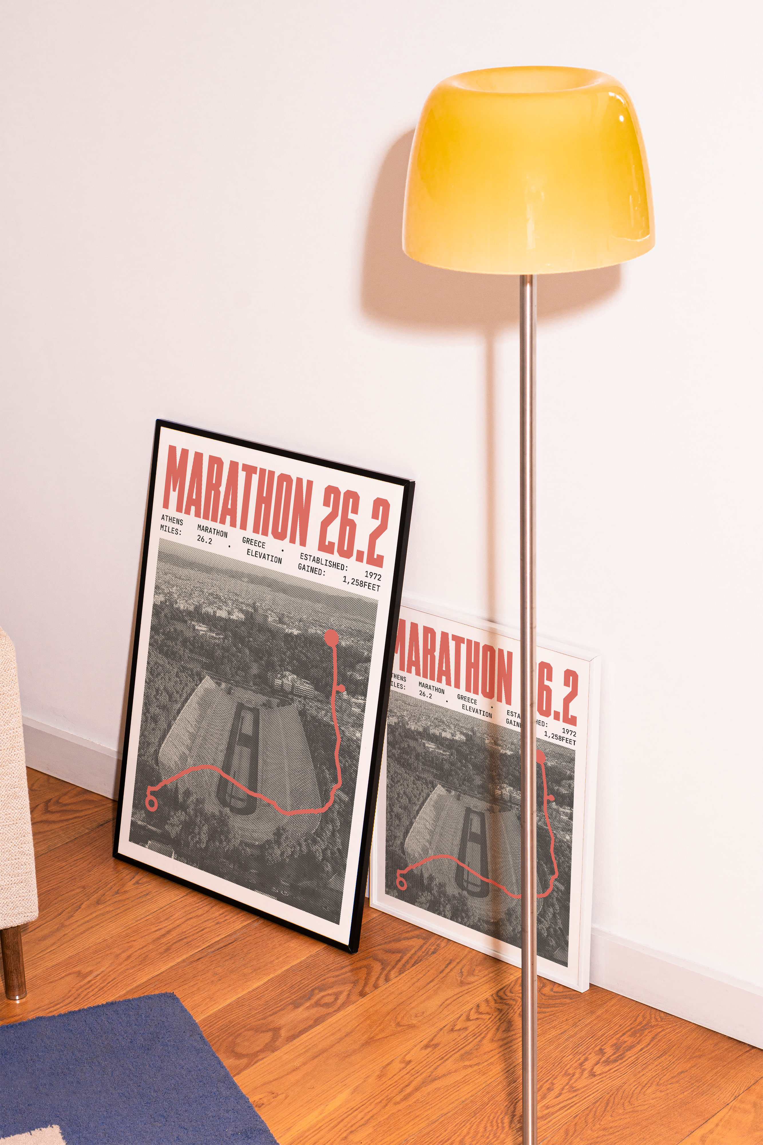 Athens Marathon Greece Poster