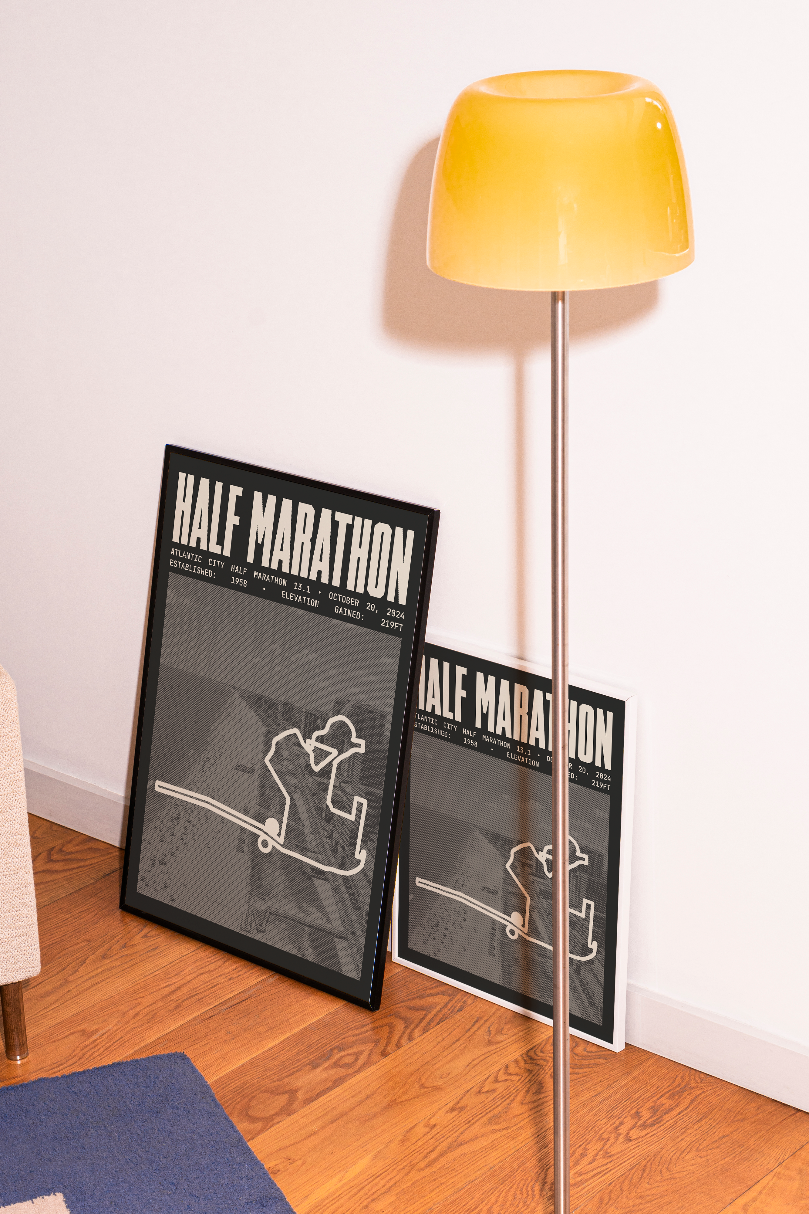 Atlantic City Half-Marathon Poster