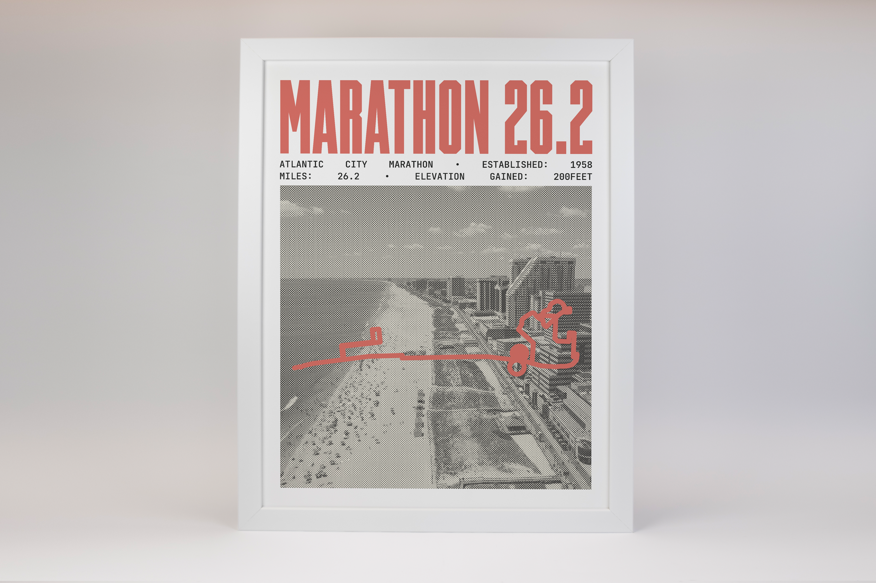 Atlantic City Marathon Poster