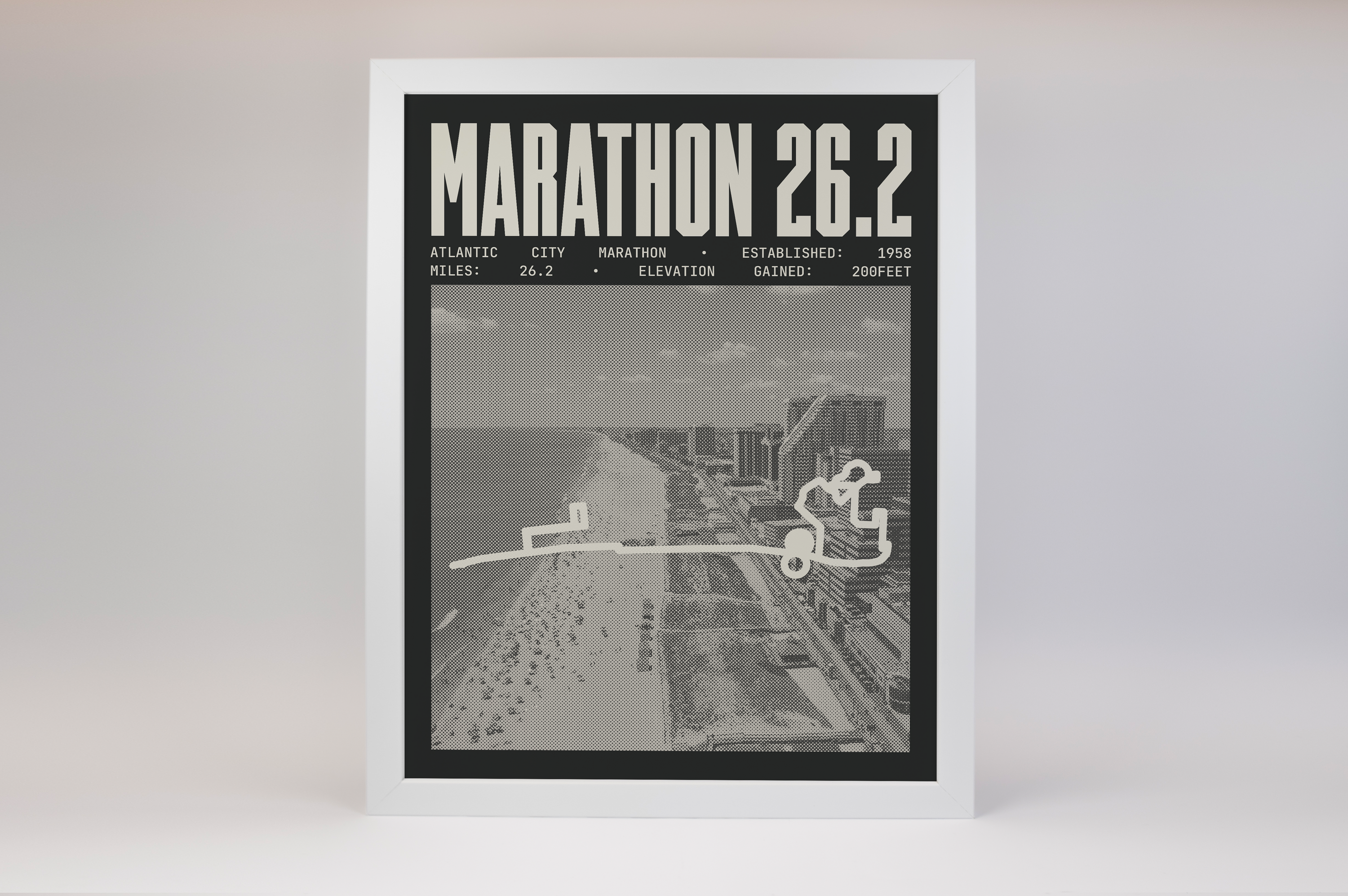 Atlantic City Marathon Poster