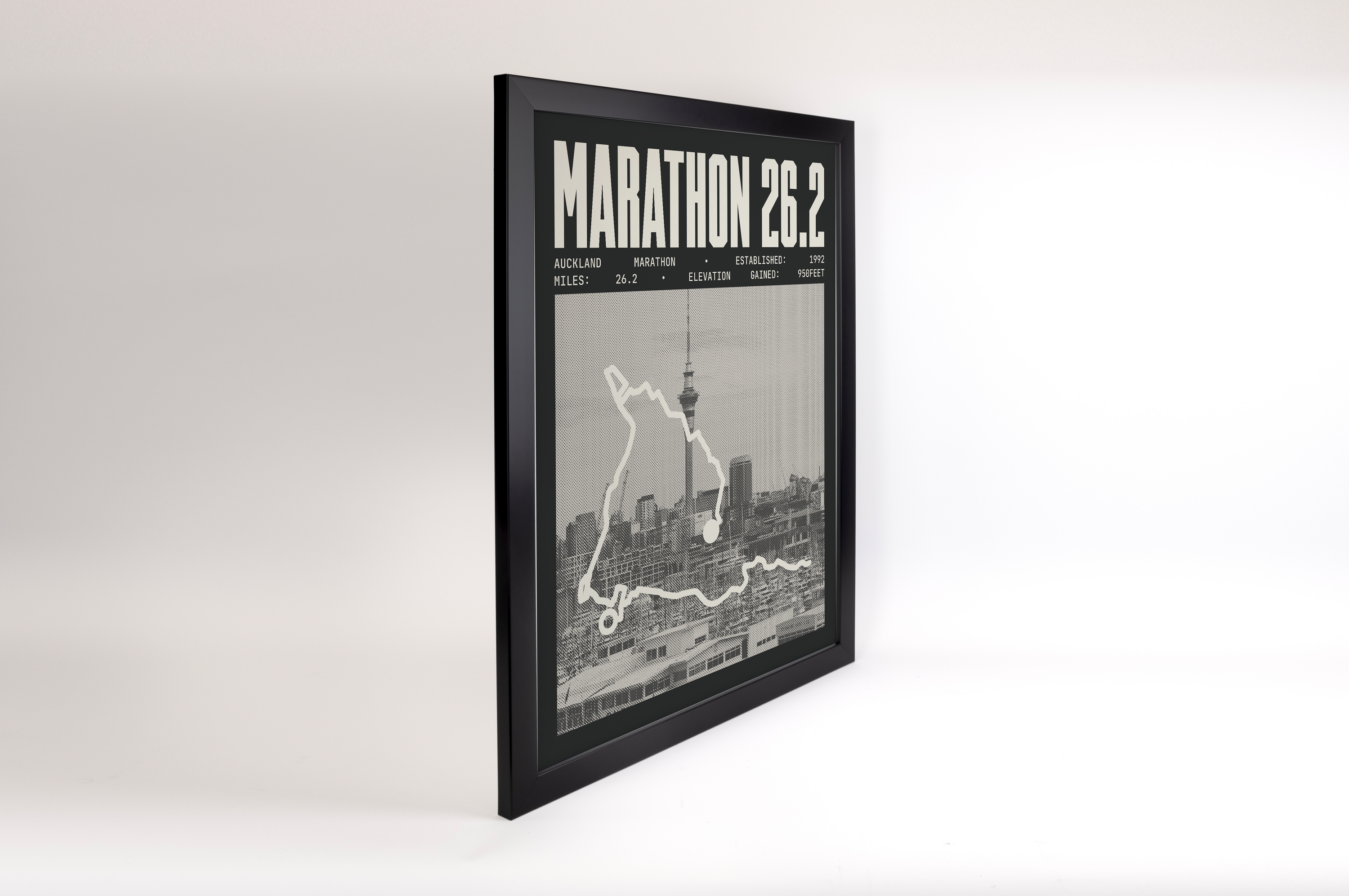 Auckland Marathon Poster