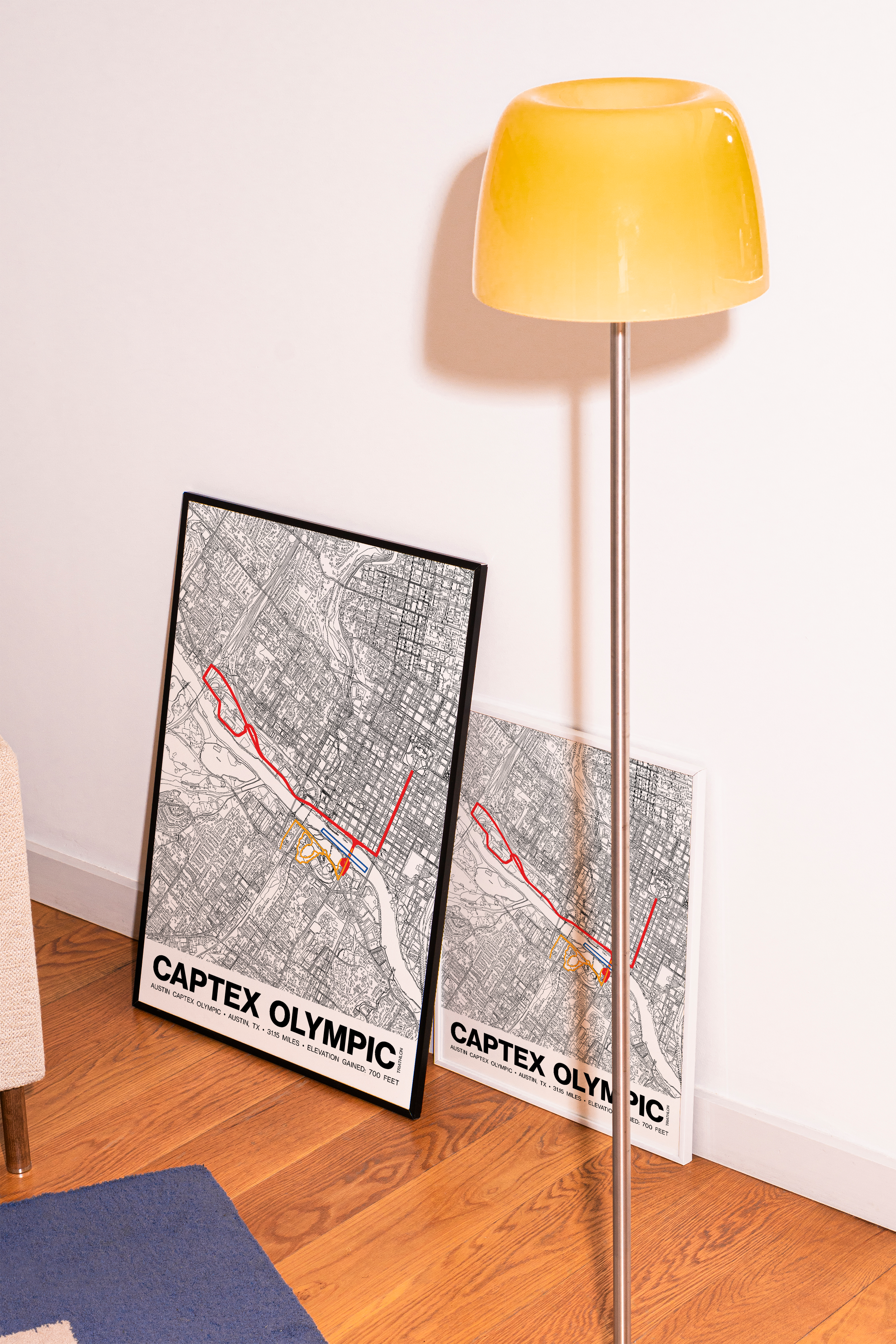 Austin Captex Olympic Poster - Grid Style