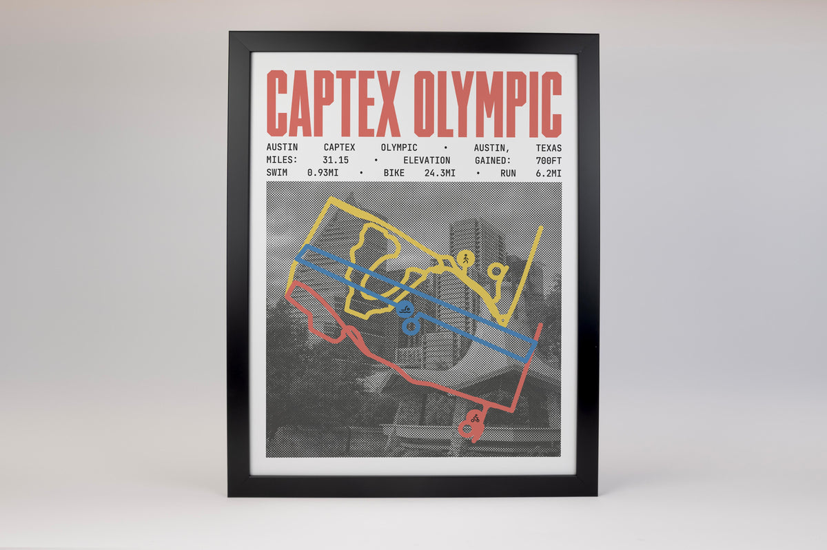 Austin Captex Olympic Poster