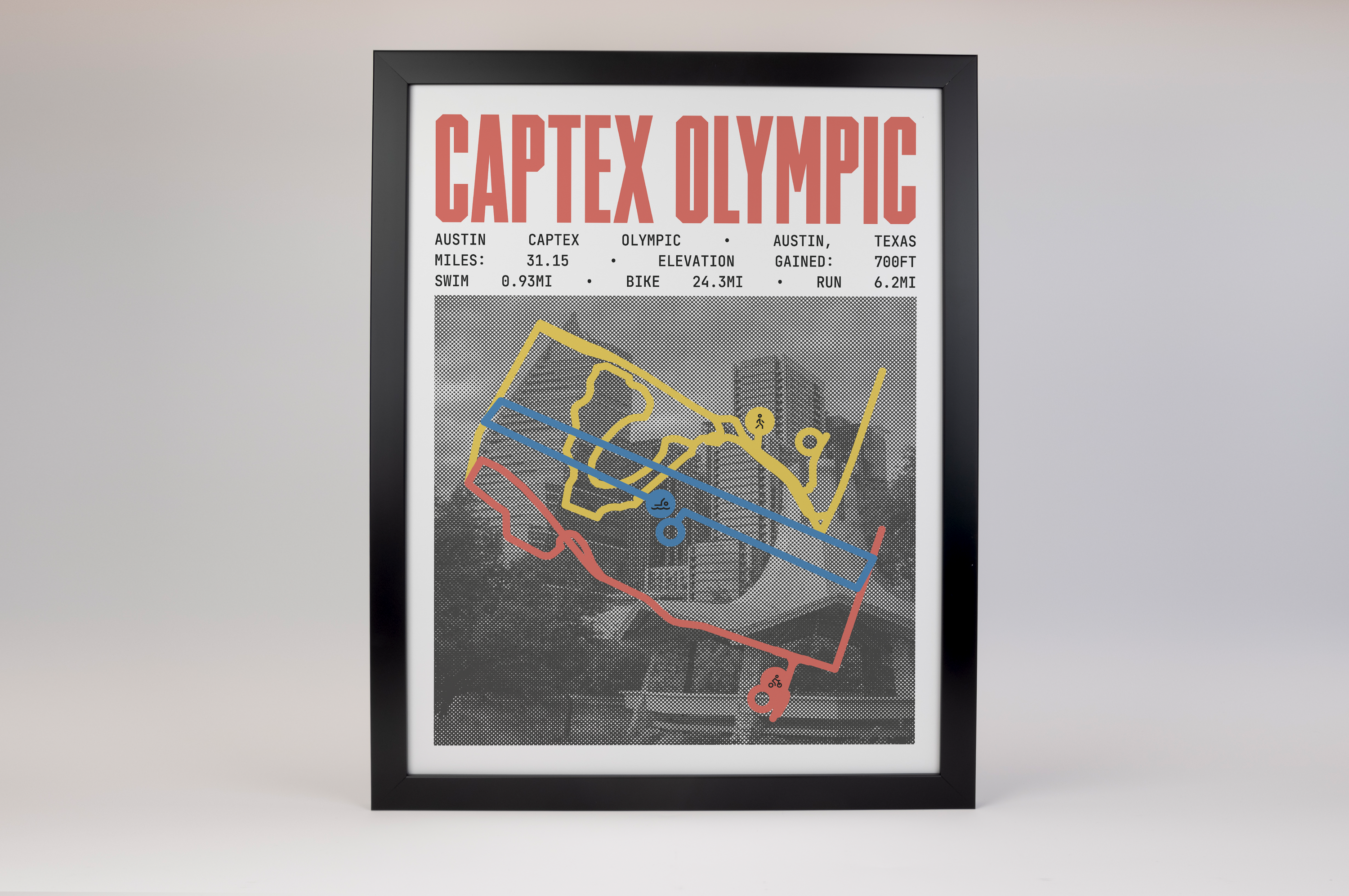 Austin Captex Olympic Poster