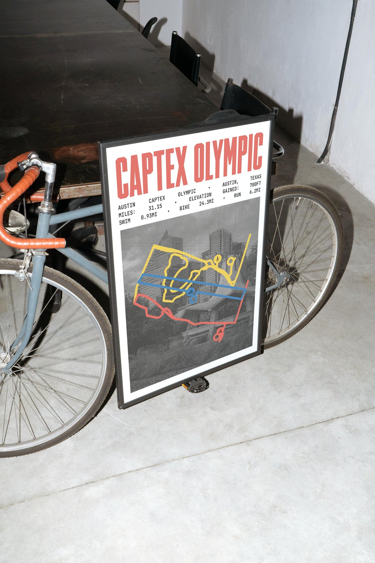 Austin Captex Olympic Poster