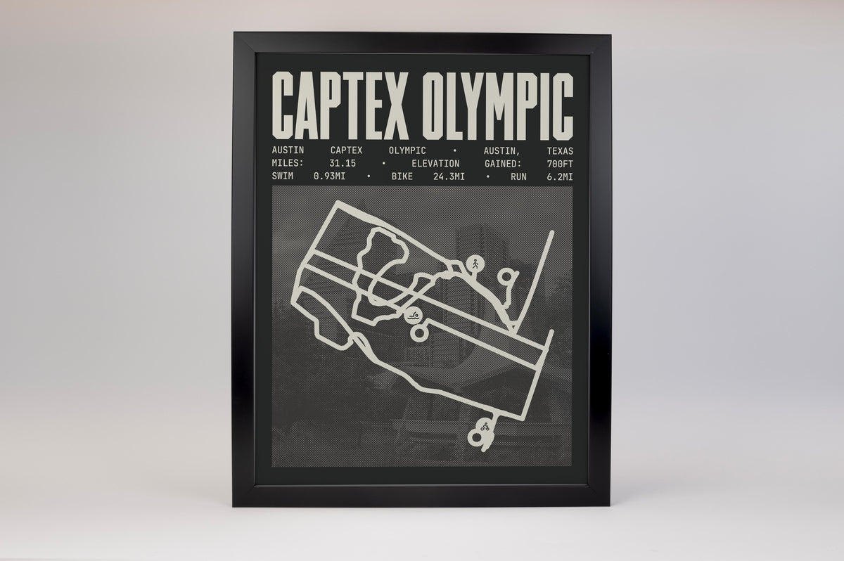 Austin Captex Olympic Poster