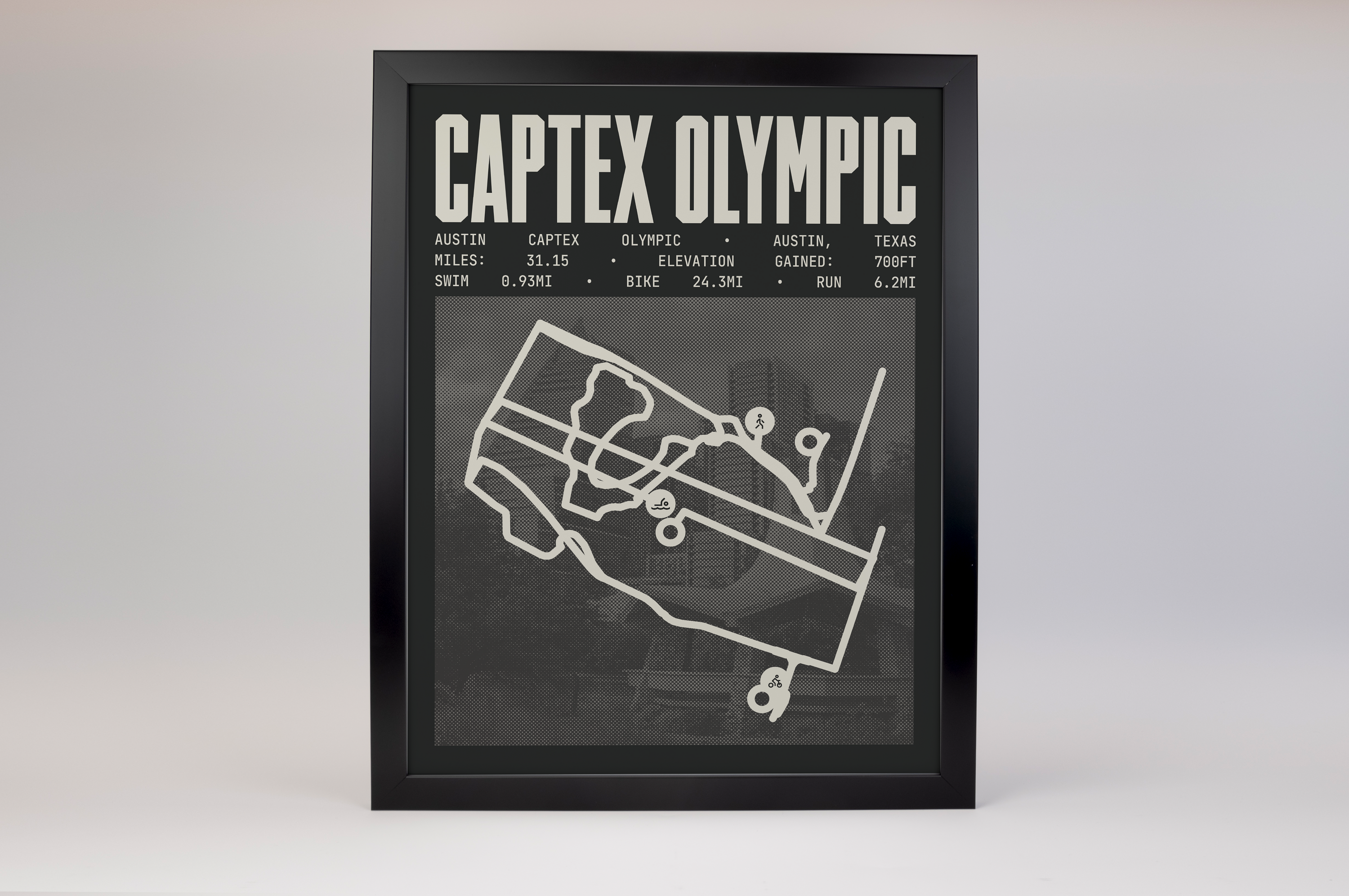 Austin Captex Olympic Poster