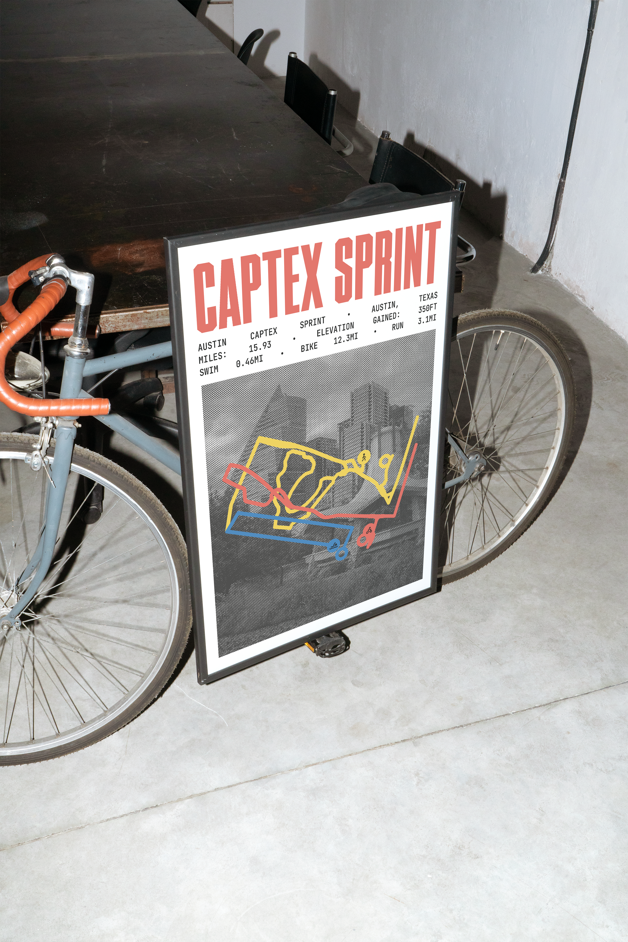 Austin Captex Sprint Poster