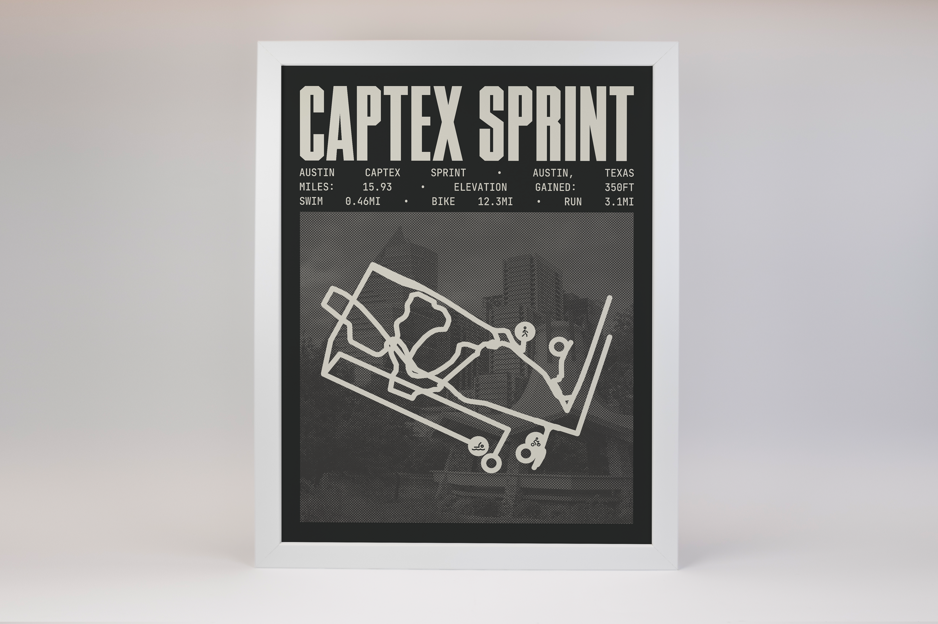 Austin Captex Sprint Poster