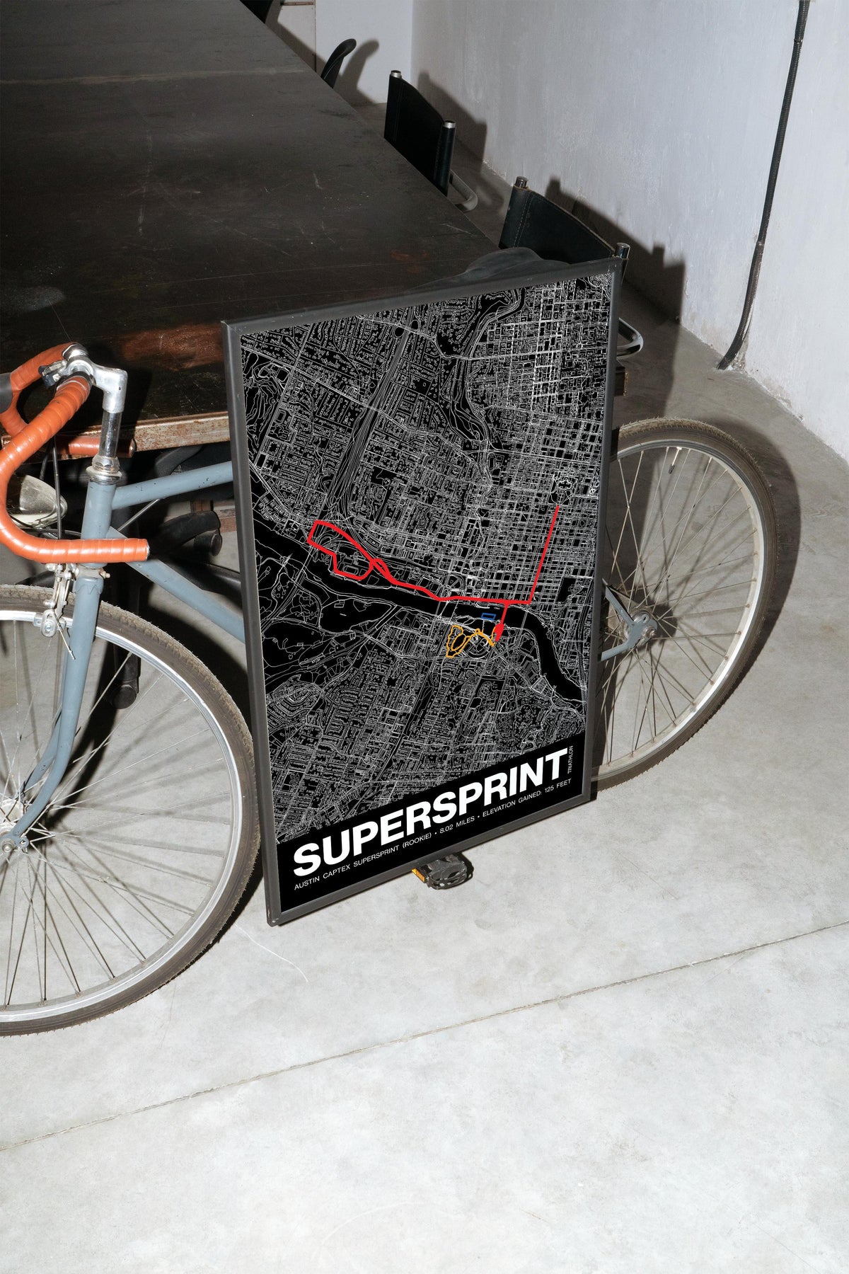 Austin Captex Supersprint Poster - Grid Style