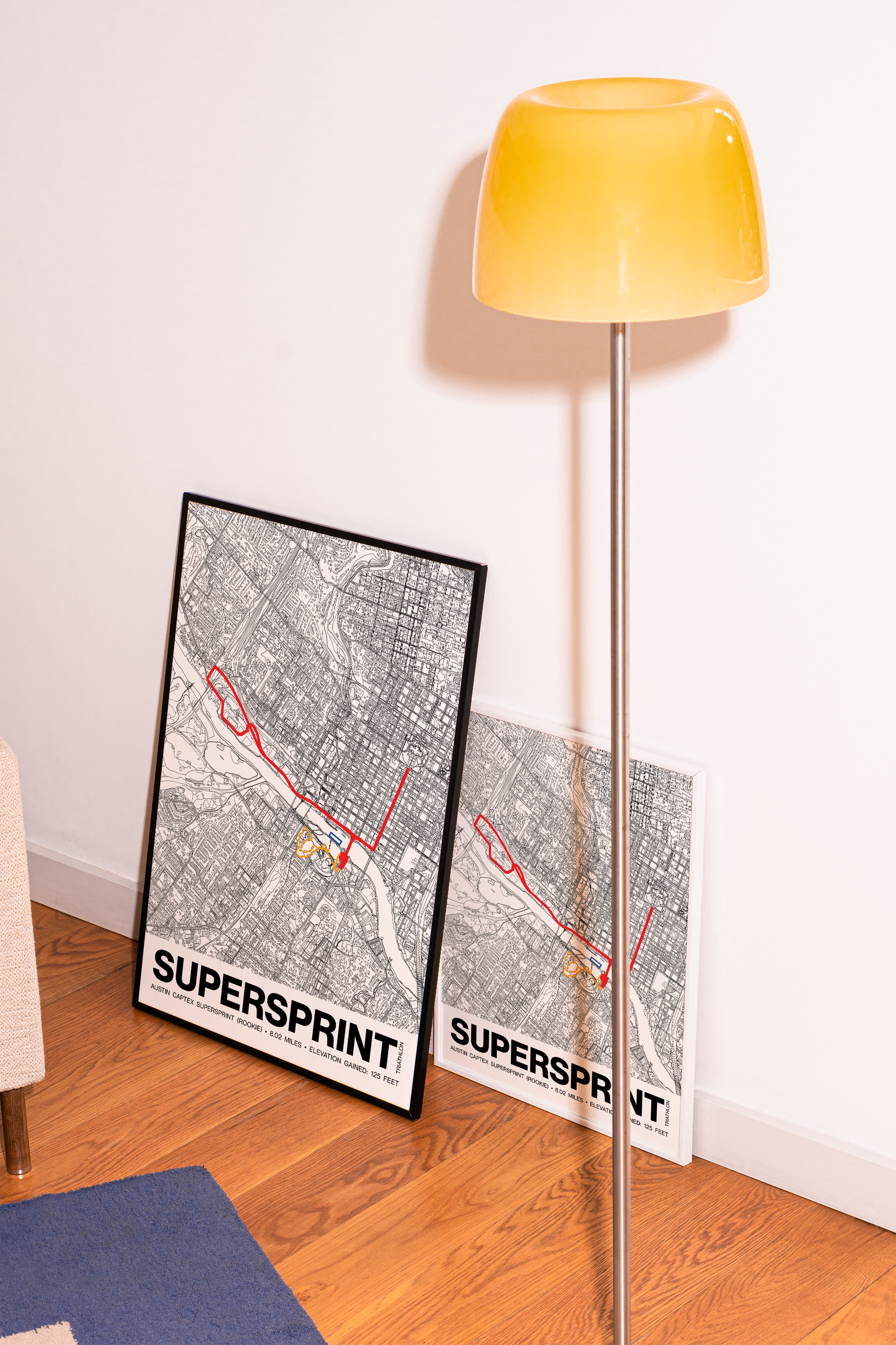 Austin Captex Supersprint Poster - Grid Style