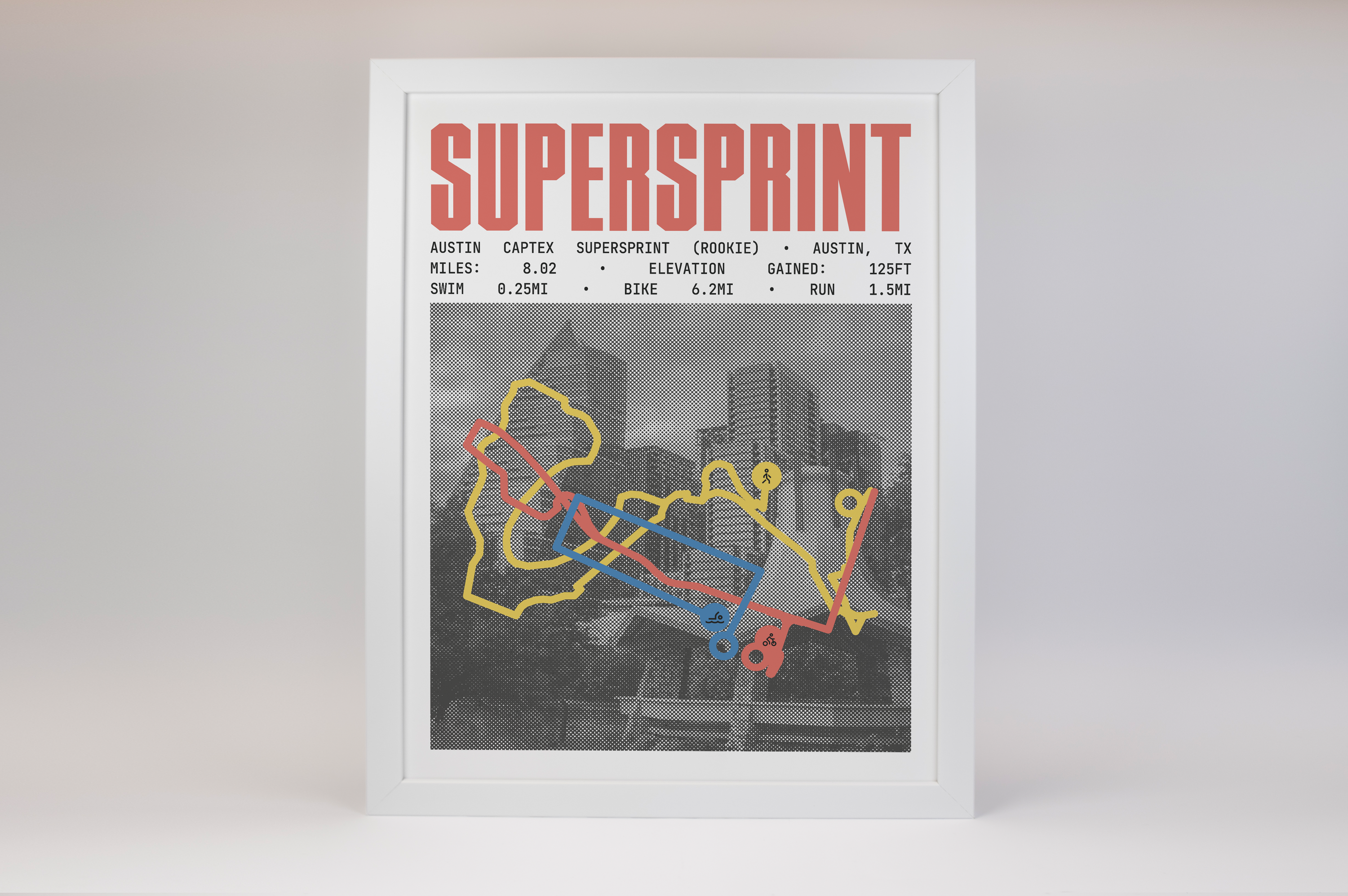 Austin Captex SuperSprint Poster