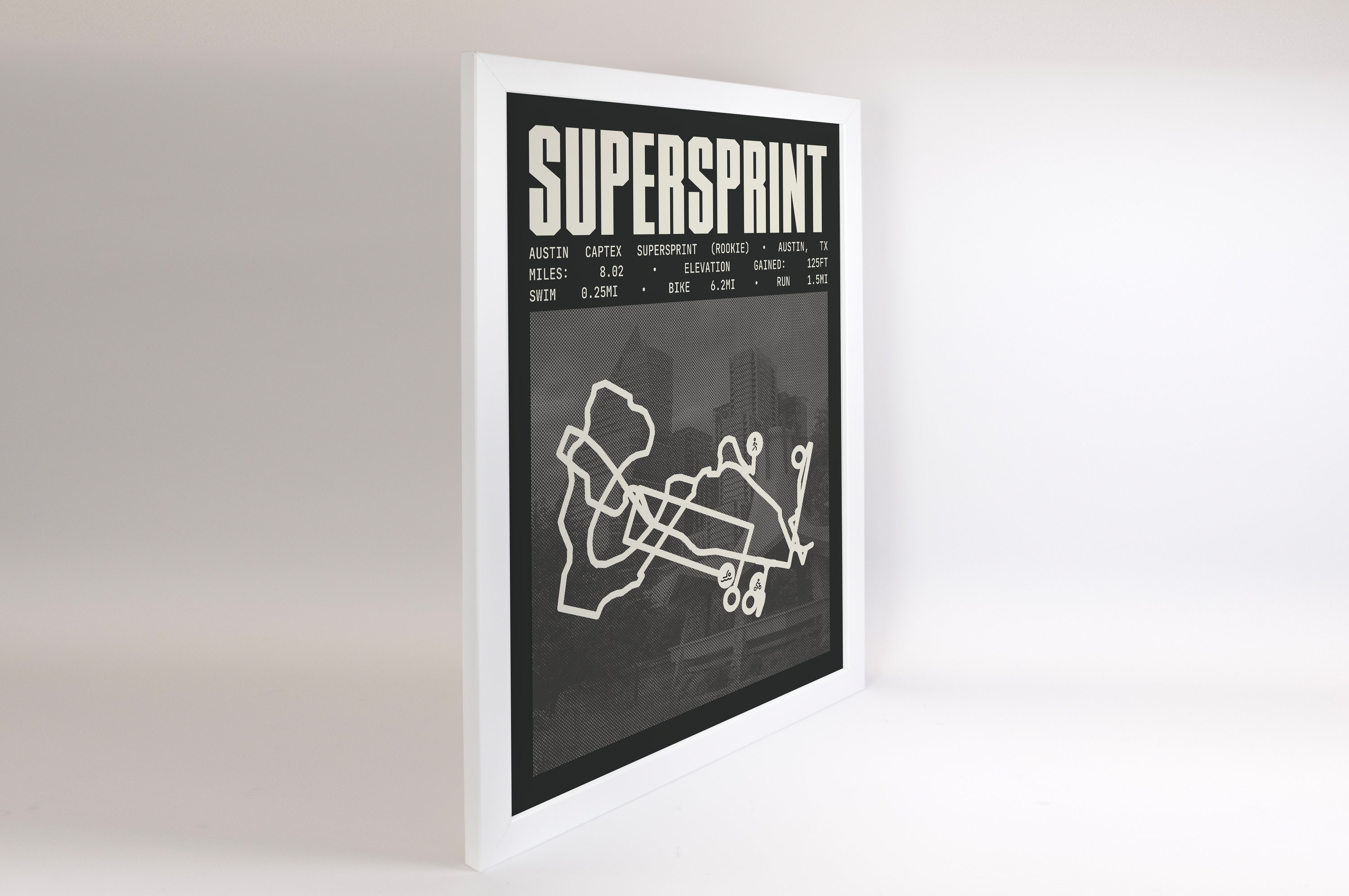 Austin Captex SuperSprint Poster