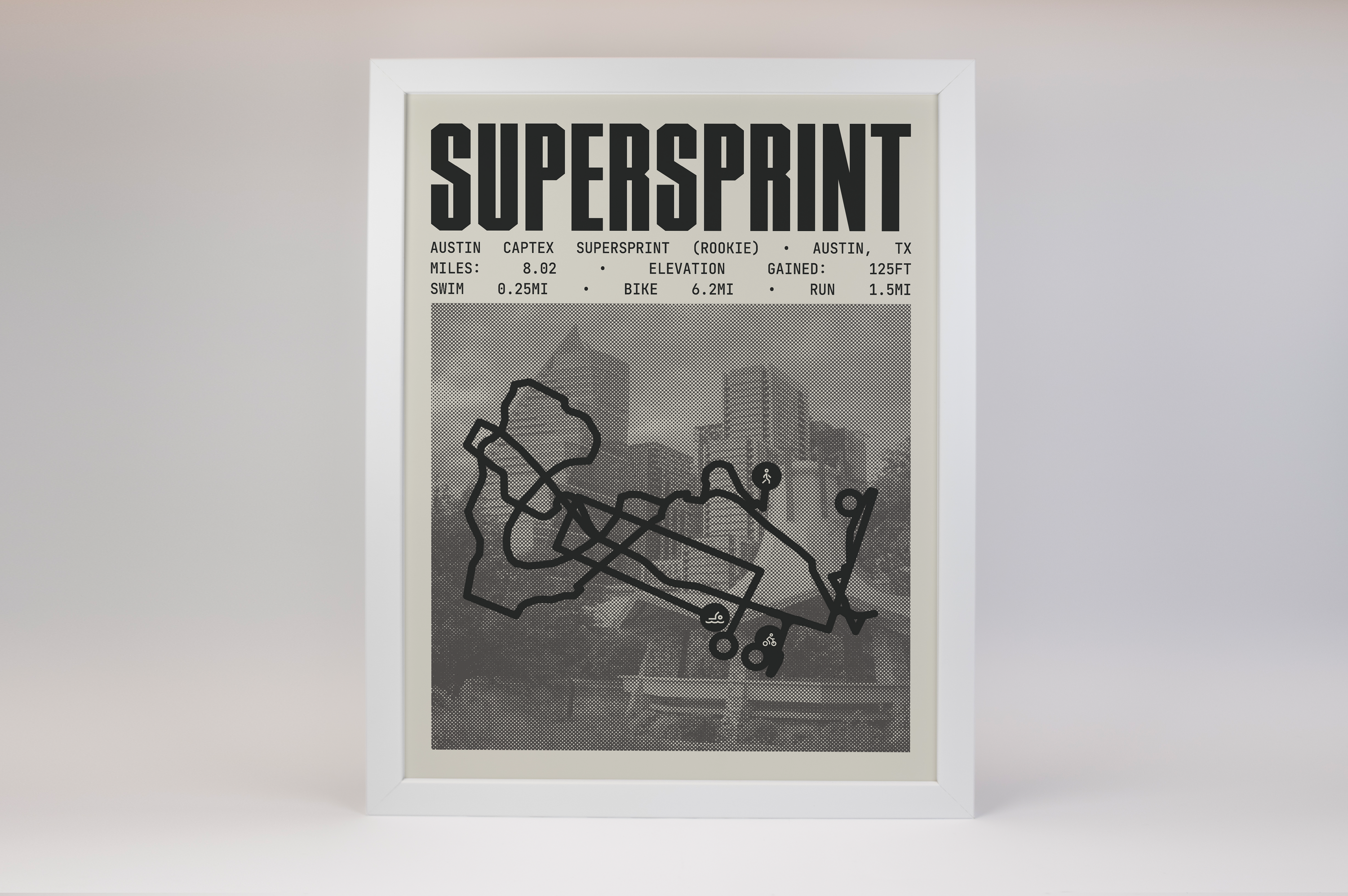 Austin Captex SuperSprint Poster