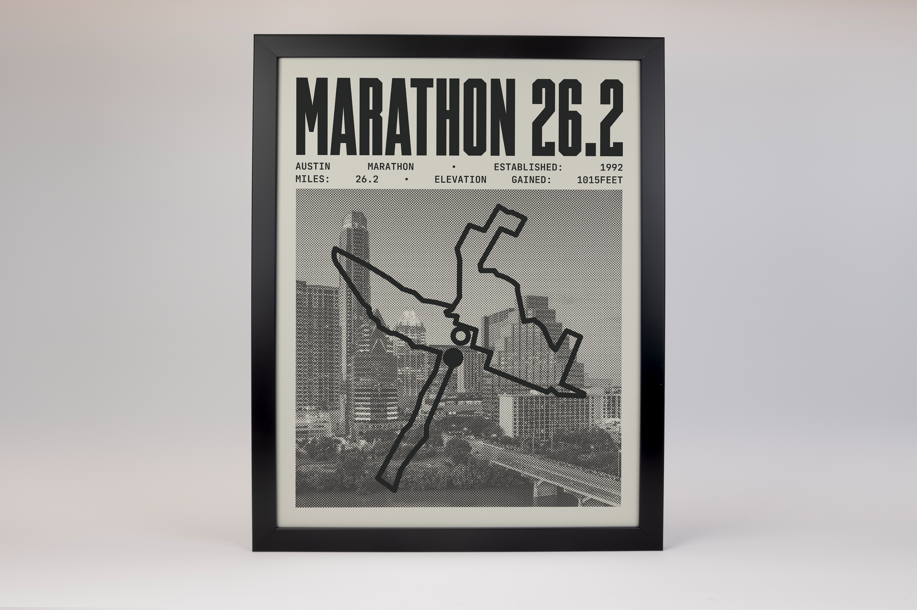 Austin Marathon Poster