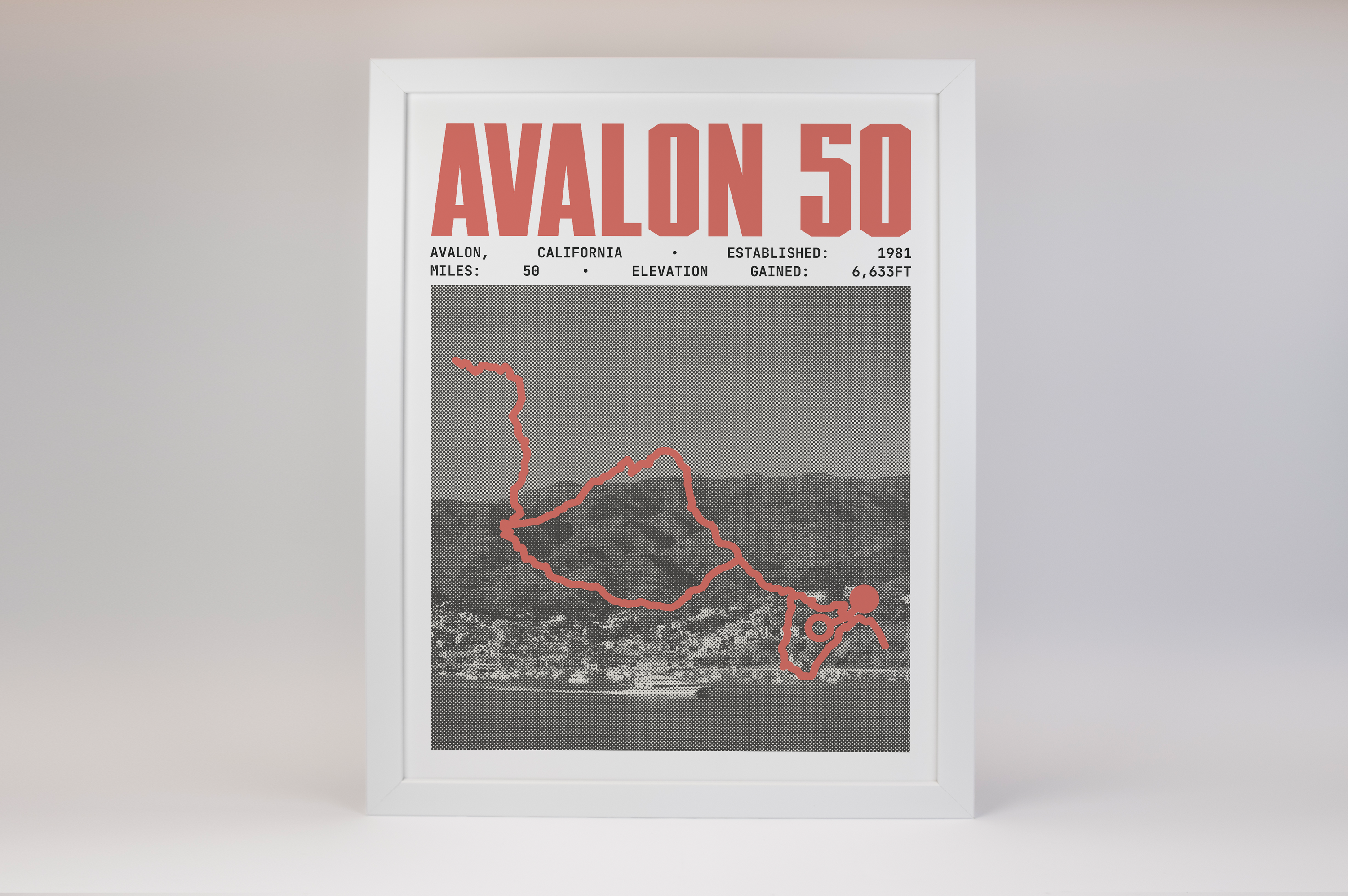 Avalon 50 Endurance Run Poster