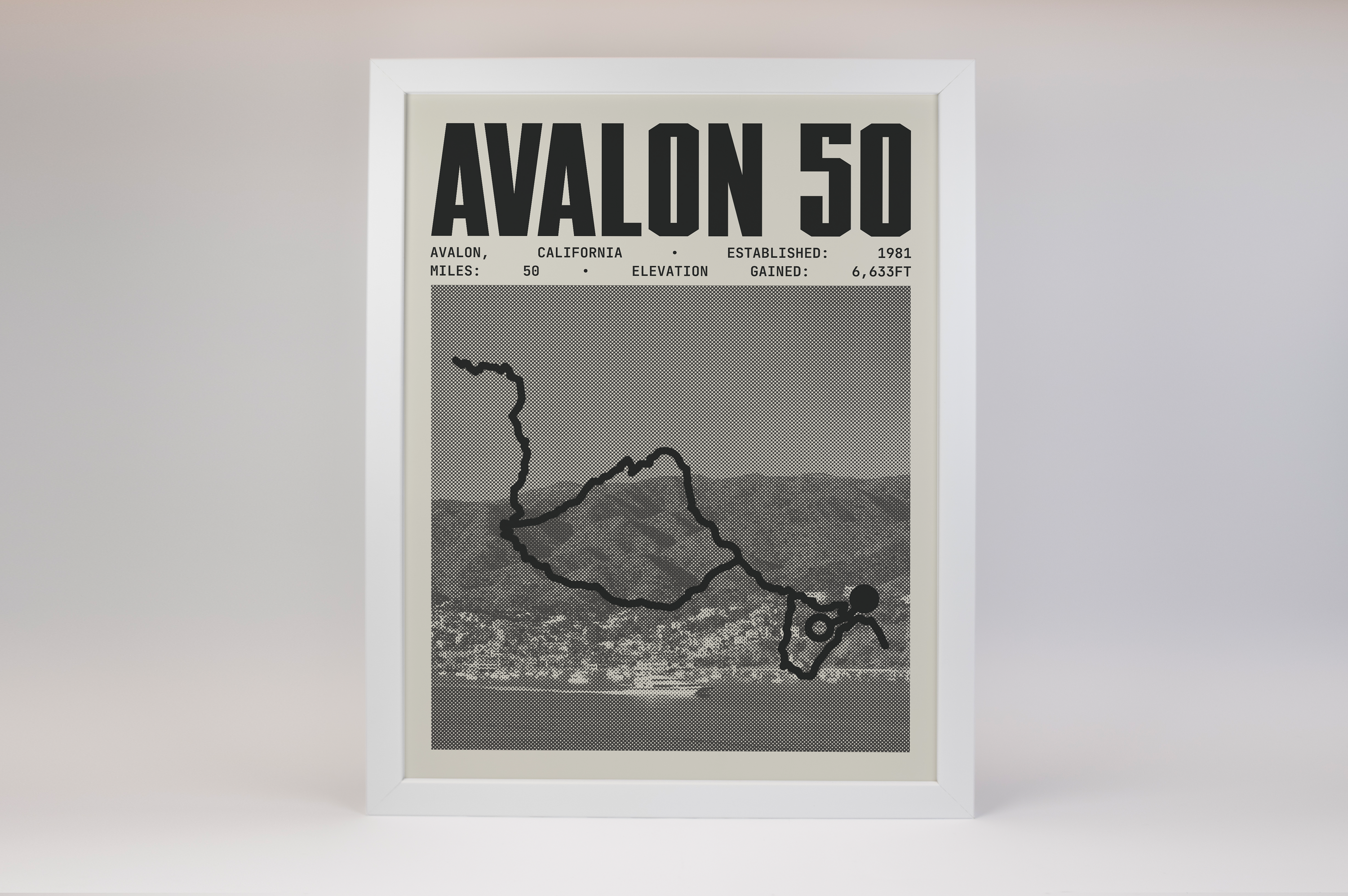 Avalon 50 Endurance Run Poster