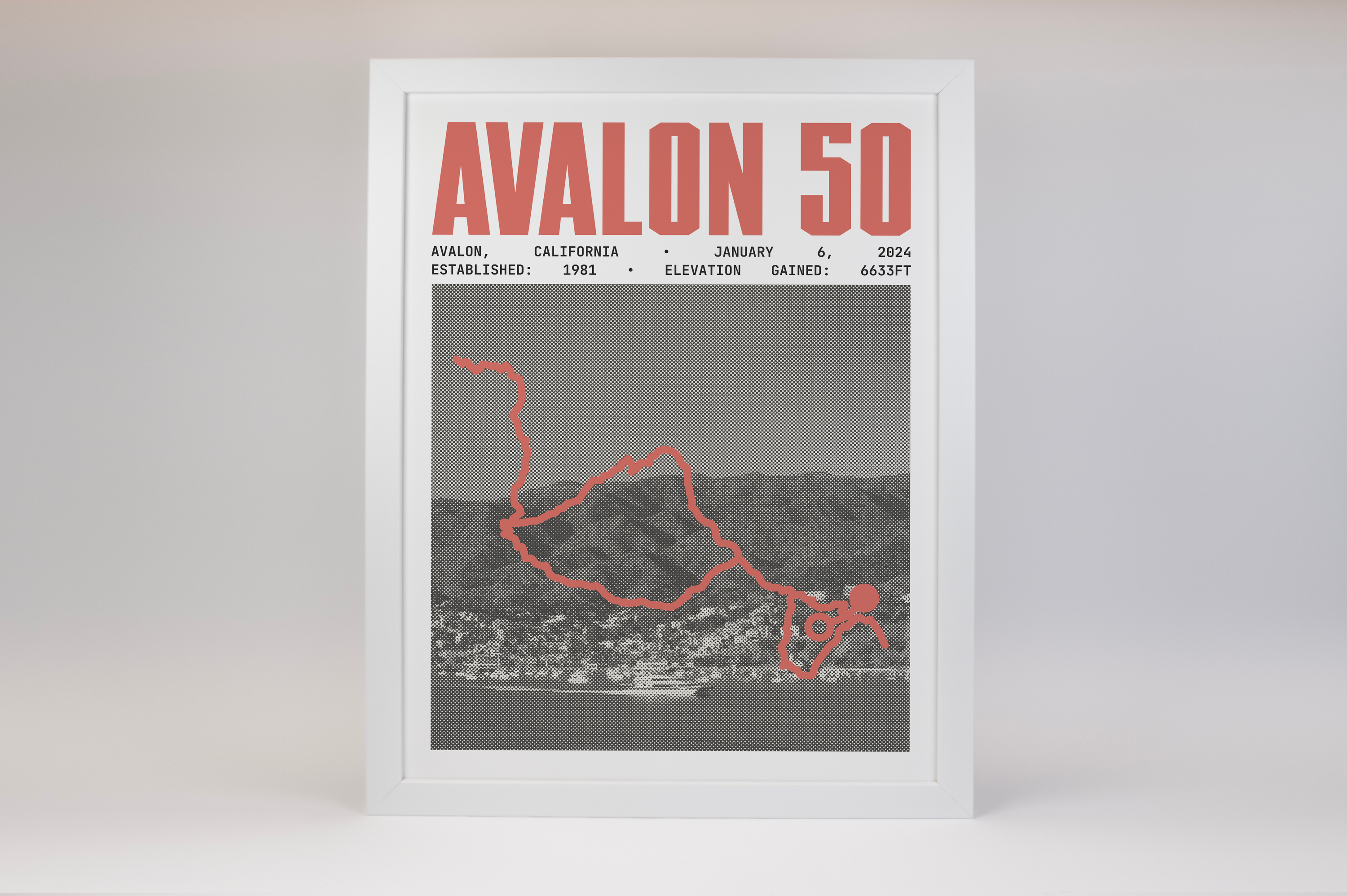 Avalon 50 Endurance Run Poster