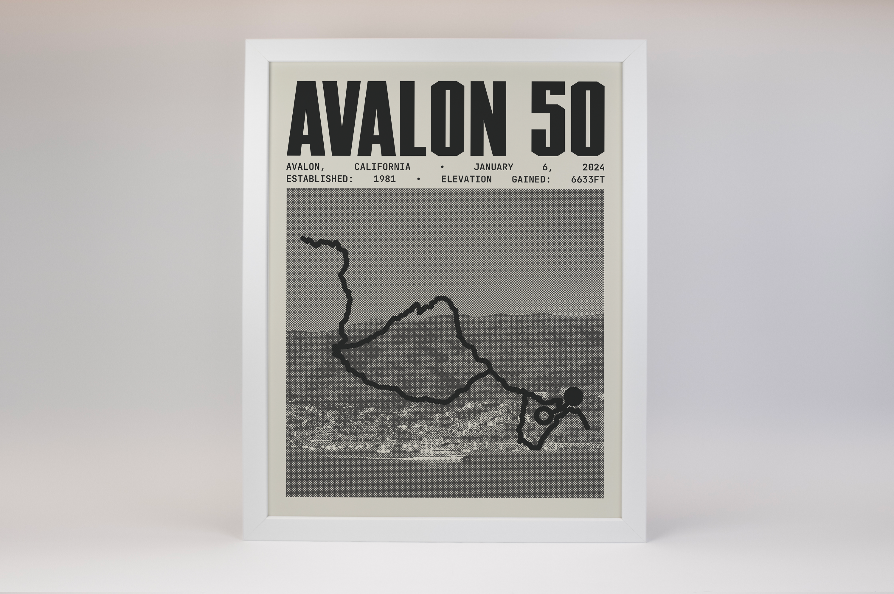 Avalon 50 Endurance Run Poster