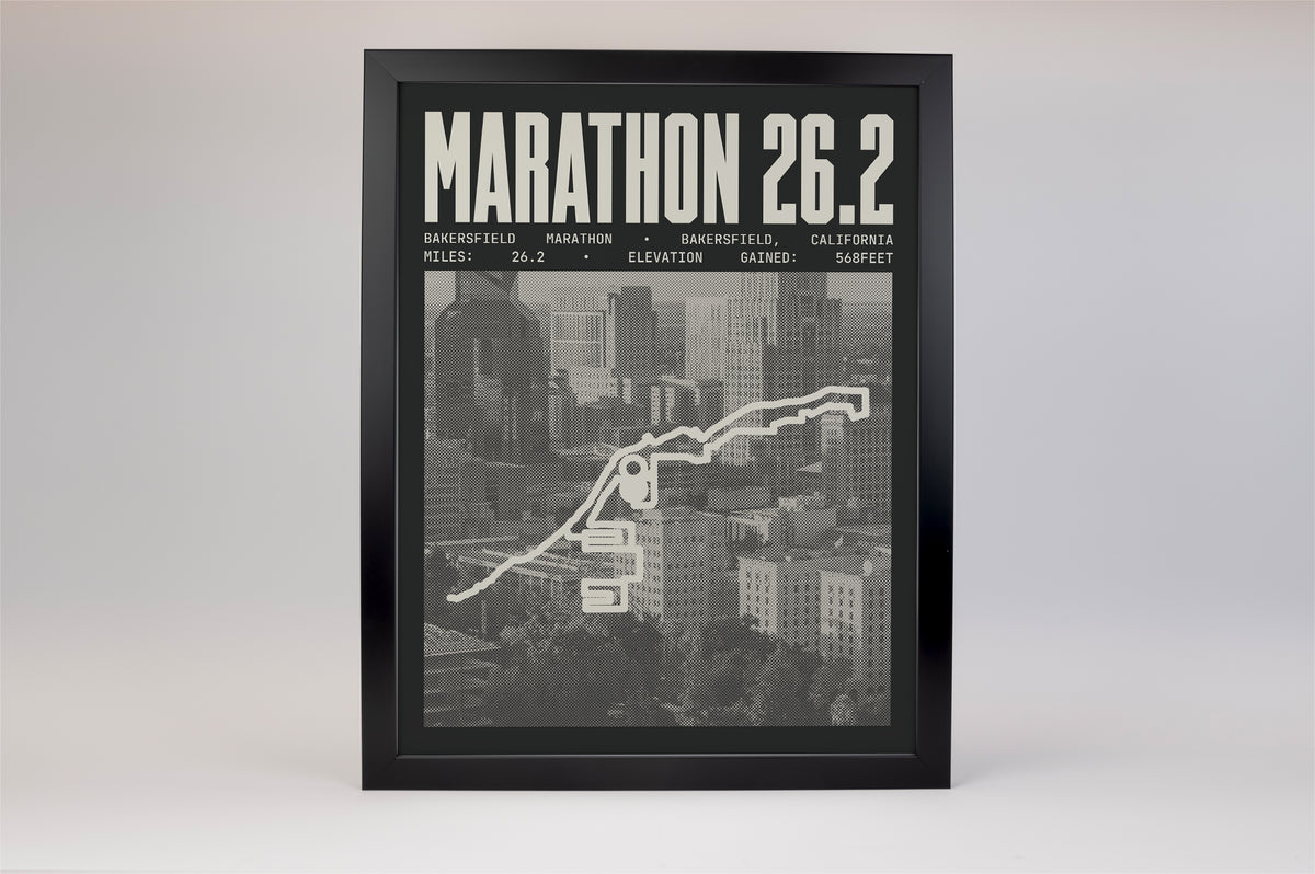 Bakersfield Marathon Poster