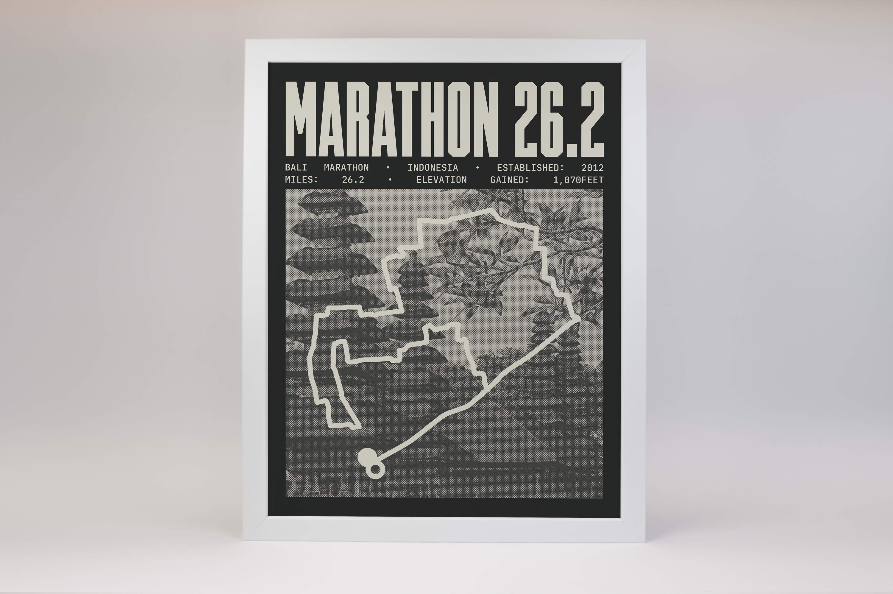 Bali Marathon Poster