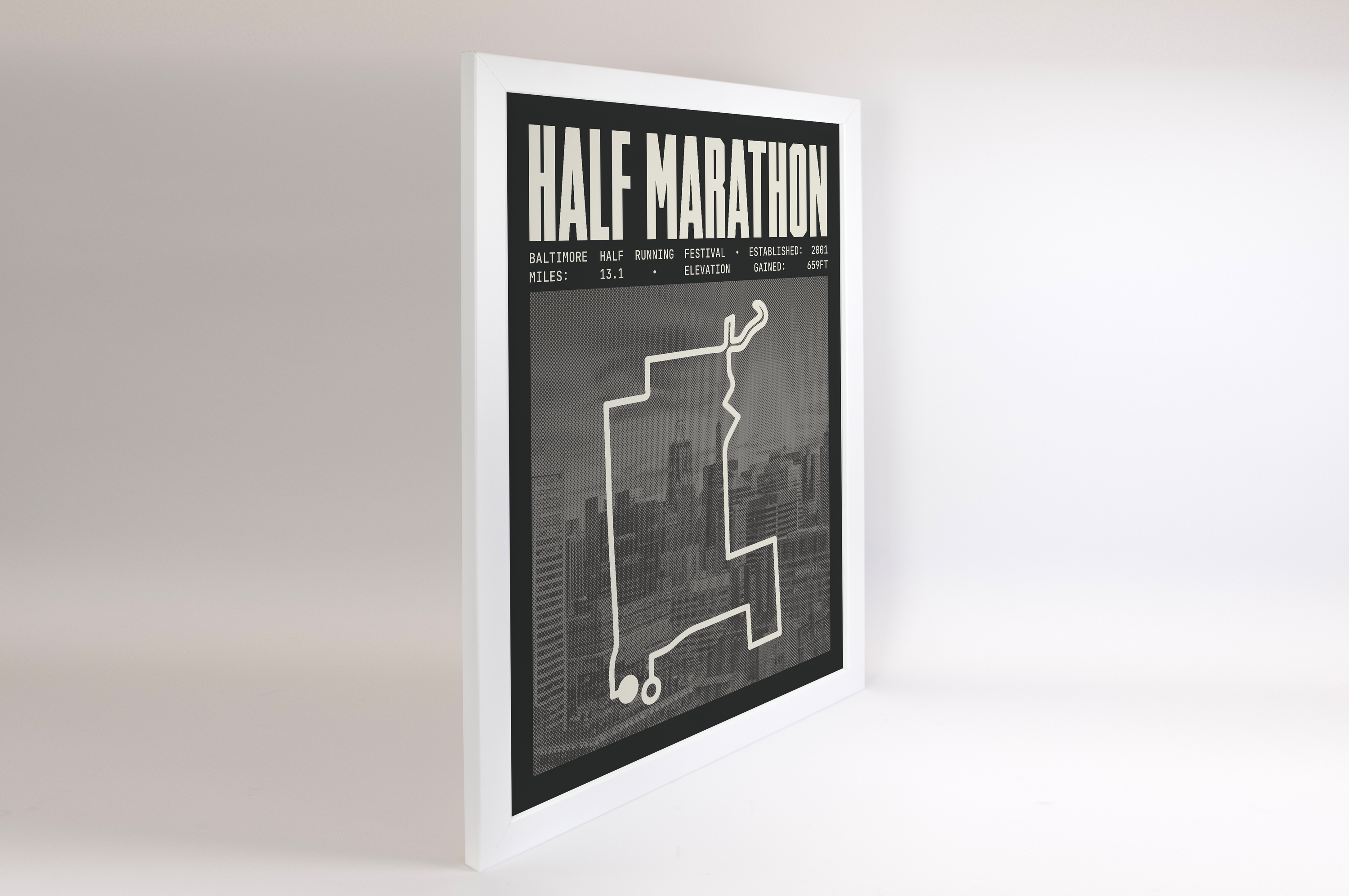 Baltimore Half Running Festival Half-Marathon Poster