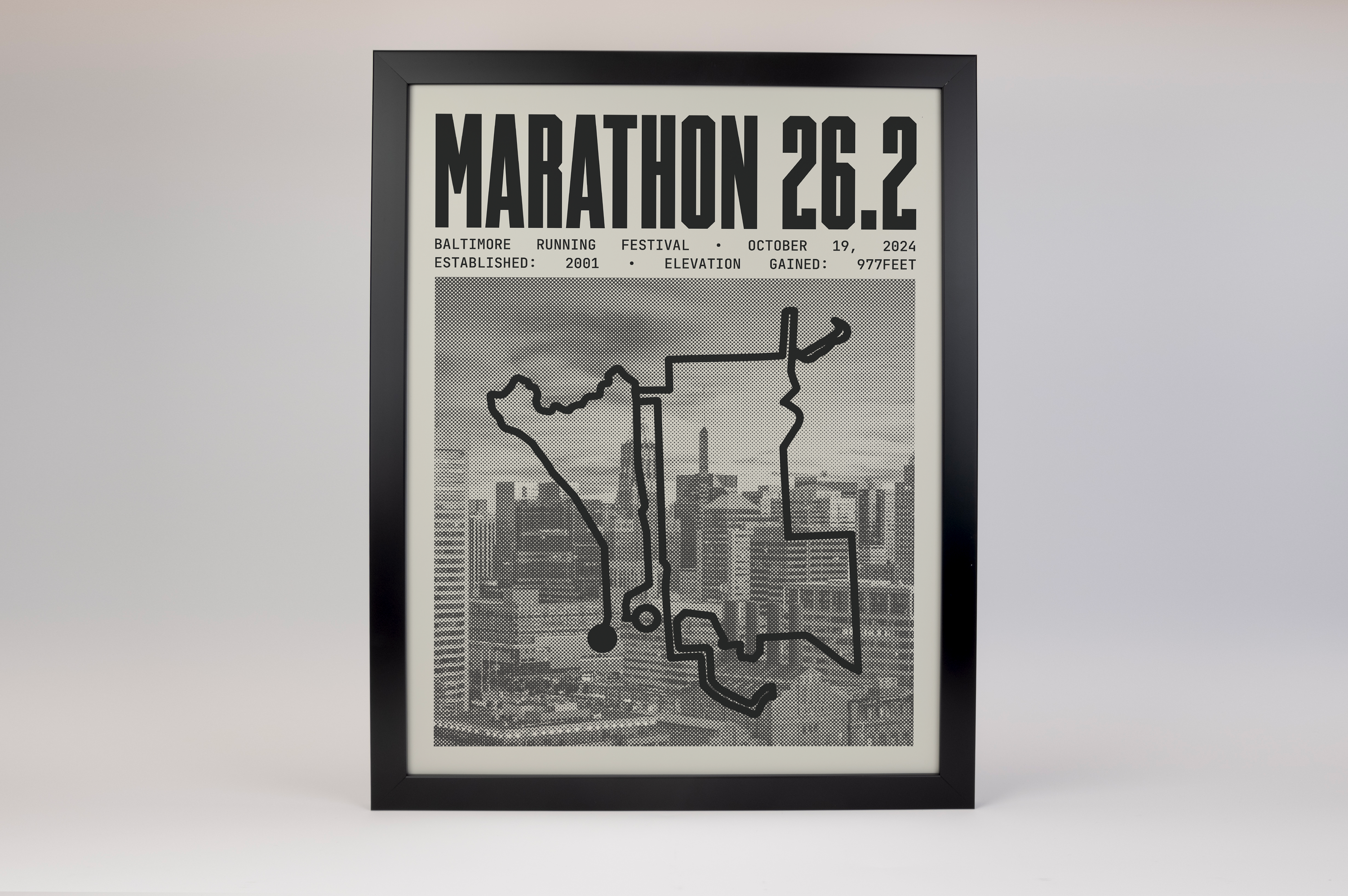 Baltimore Running Festival Poster