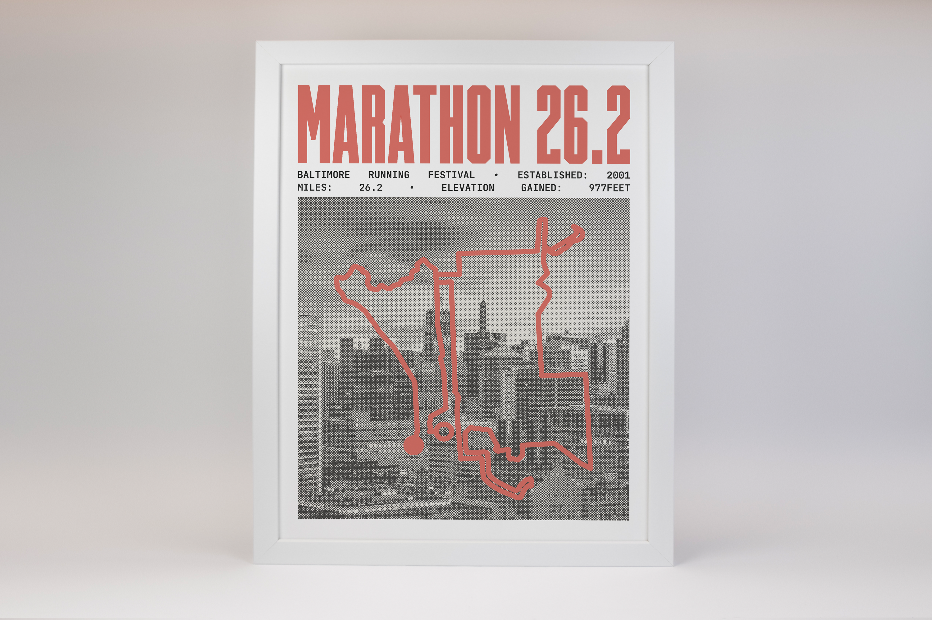 Baltimore Running Festival Poster