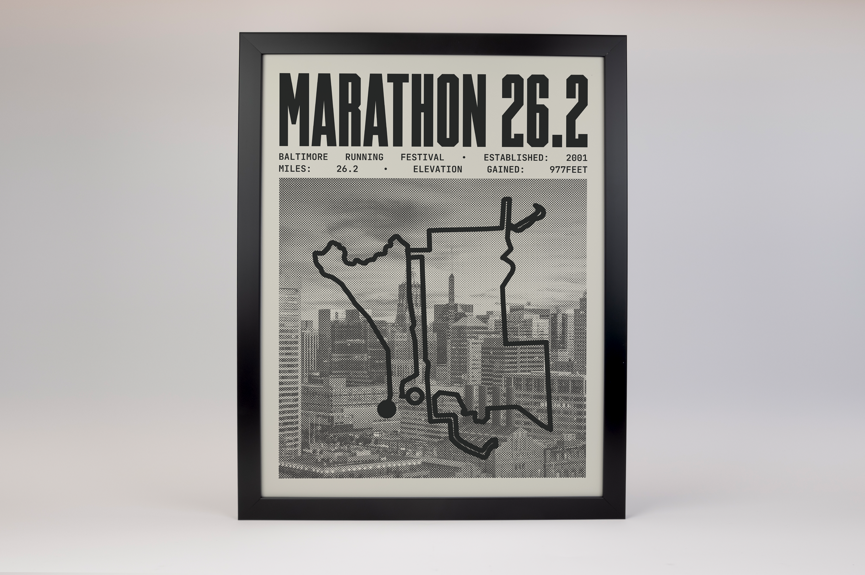 Baltimore Running Festival Poster