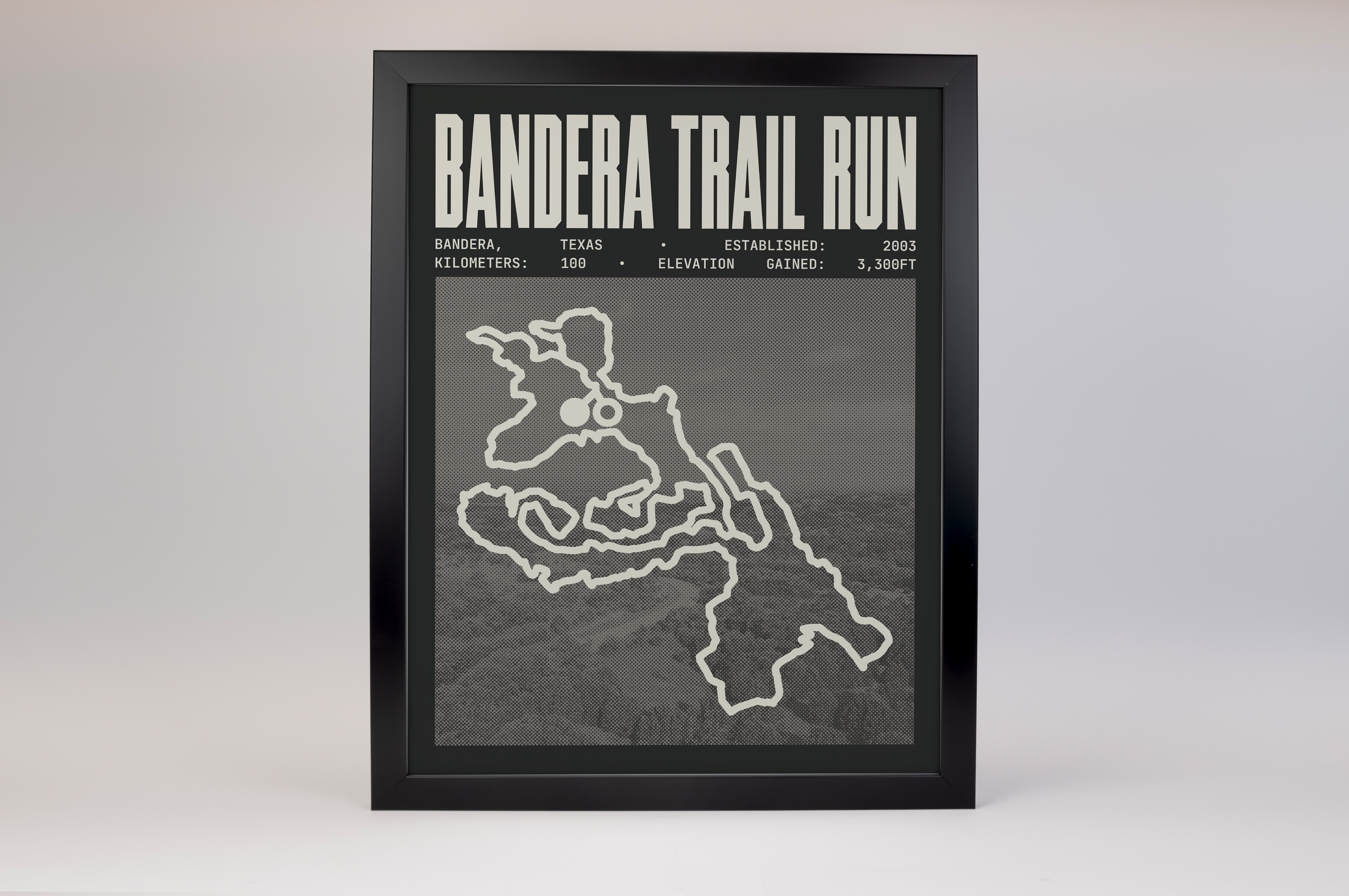 Bandera Trail 100 Endurance Run Poster