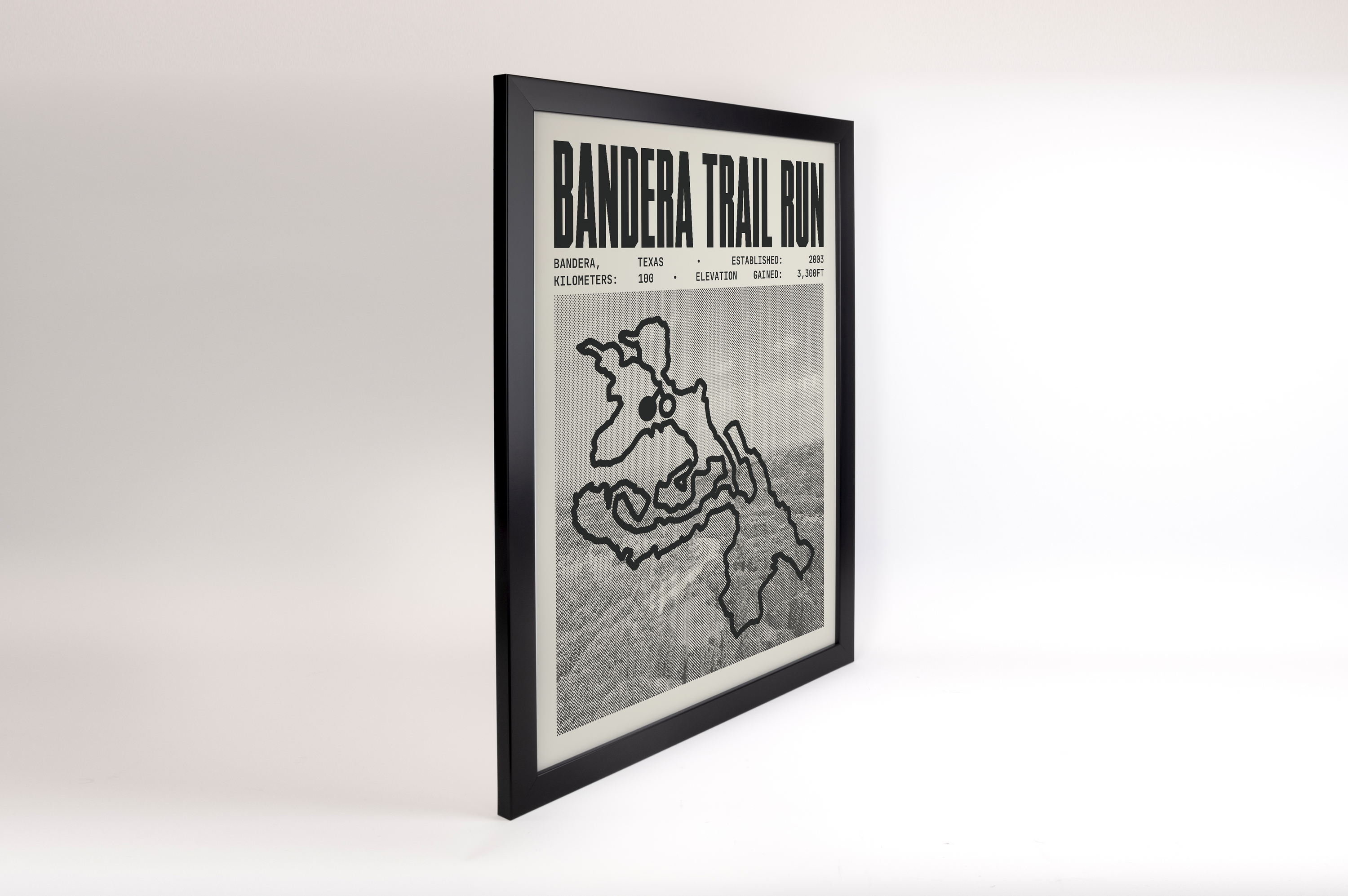 Bandera Trail 100 Endurance Run Poster