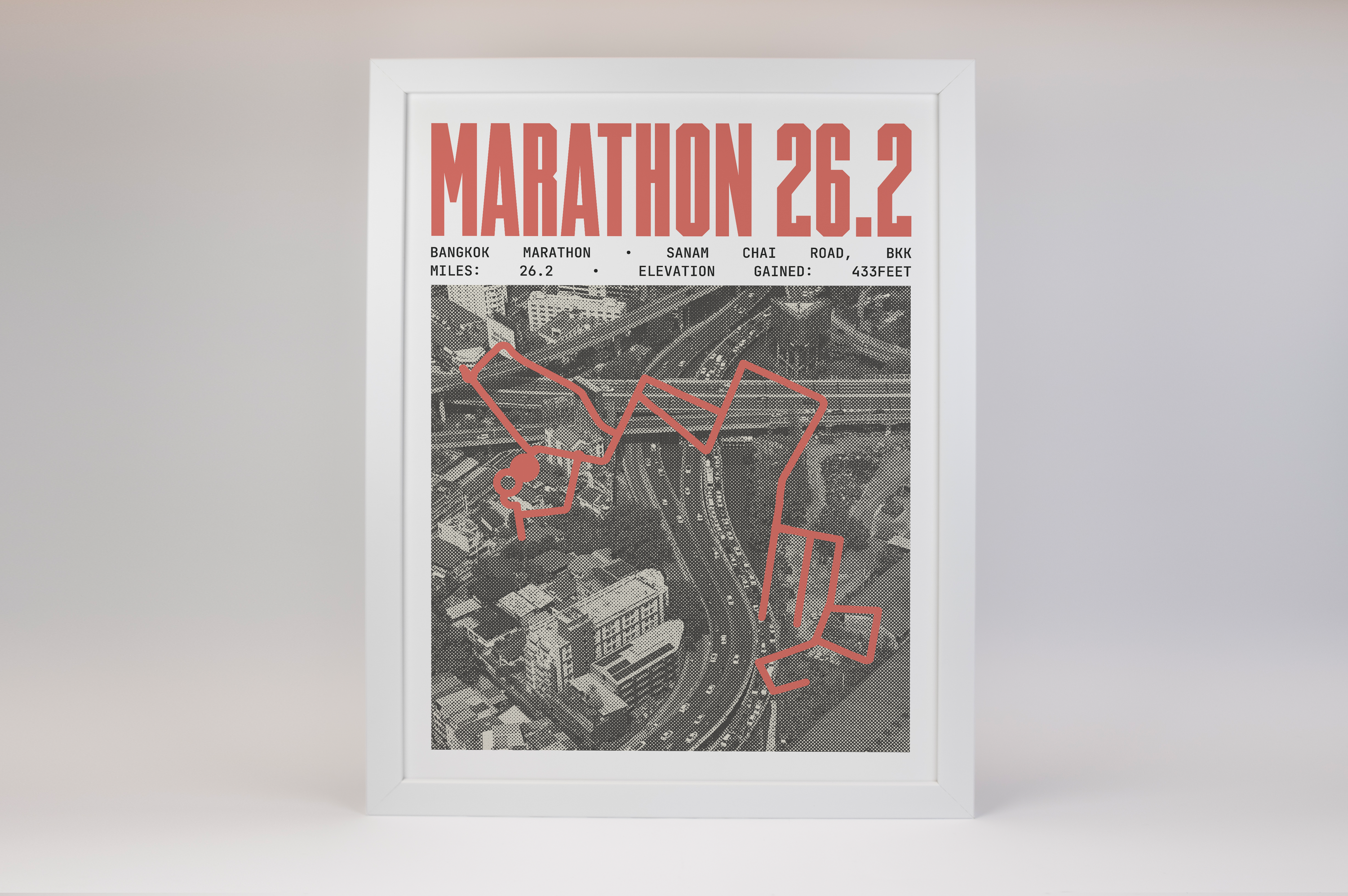 Bangkok Marathon Poster