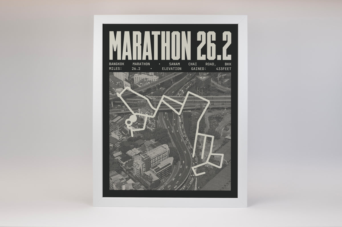 Bangkok Marathon Poster