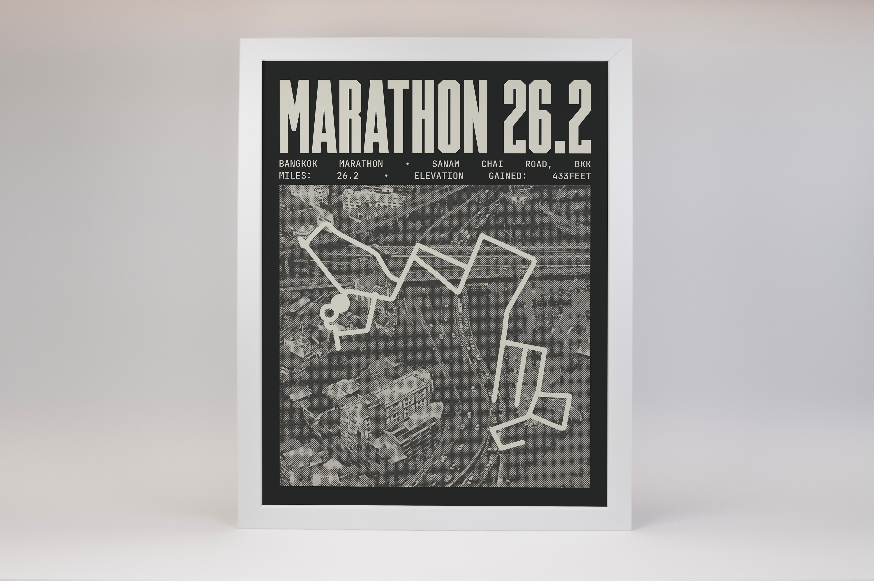 Bangkok Marathon Poster