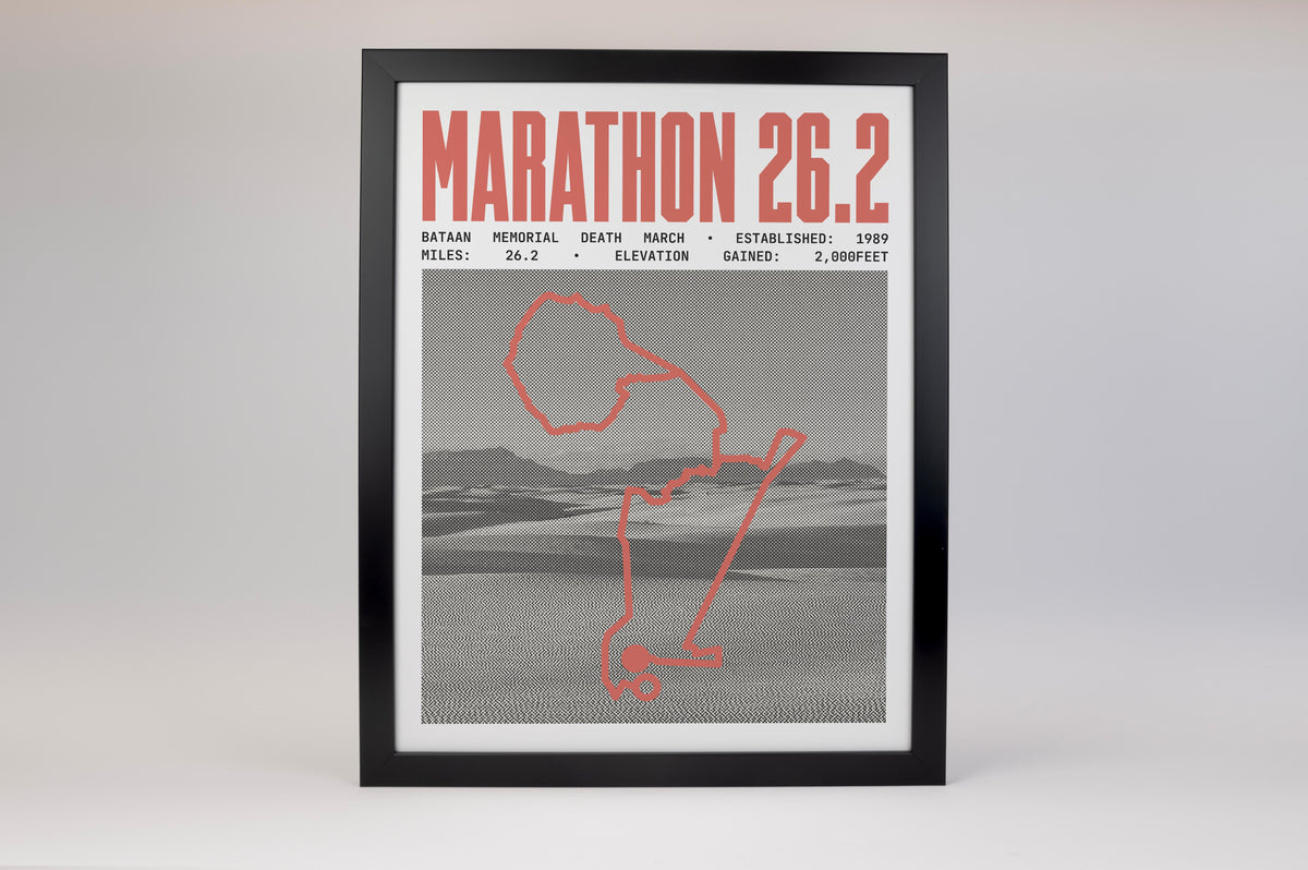 Bataan Memorial Death March Marathon Poster