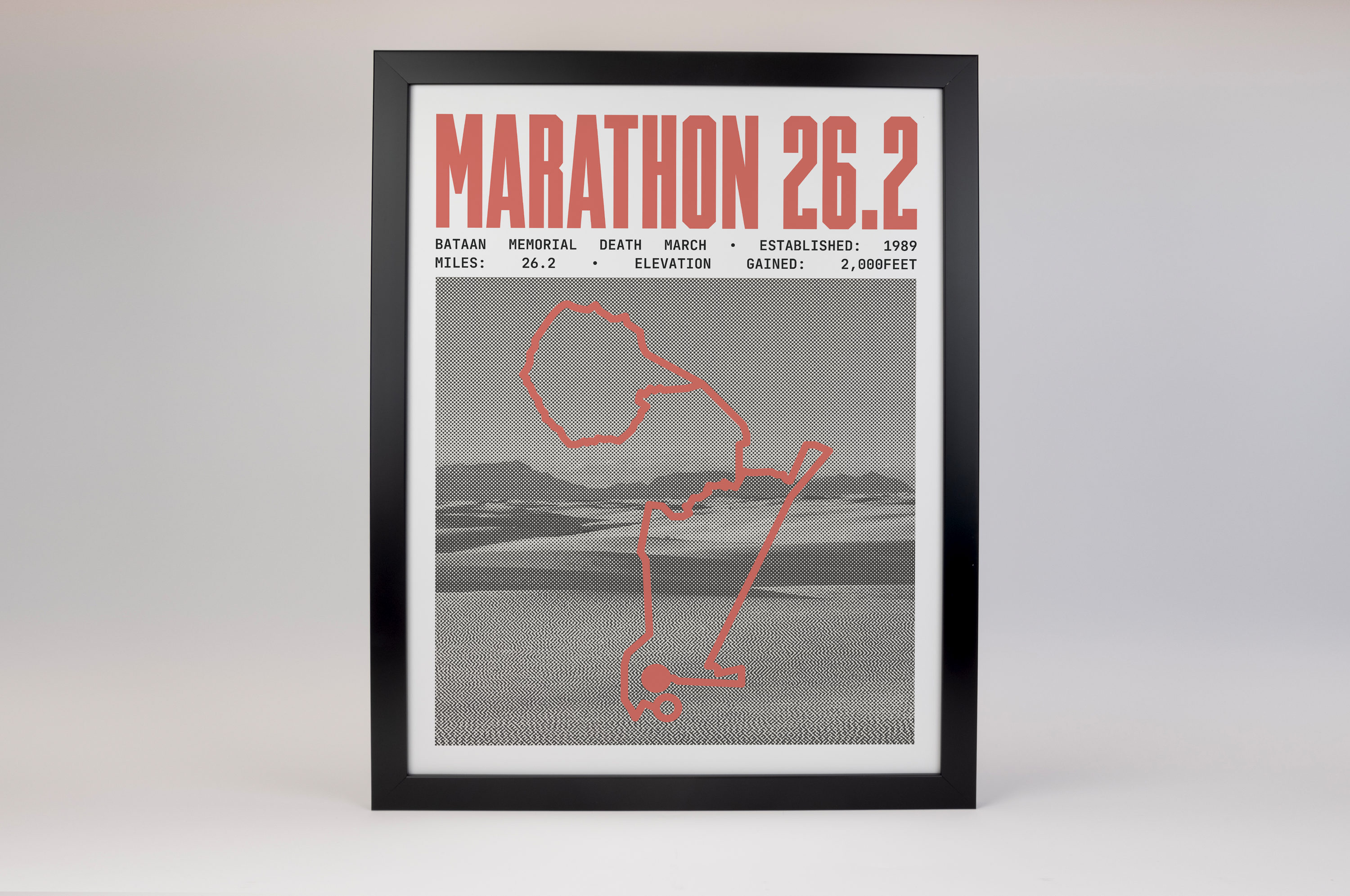 Bataan Memorial Death March Marathon Poster