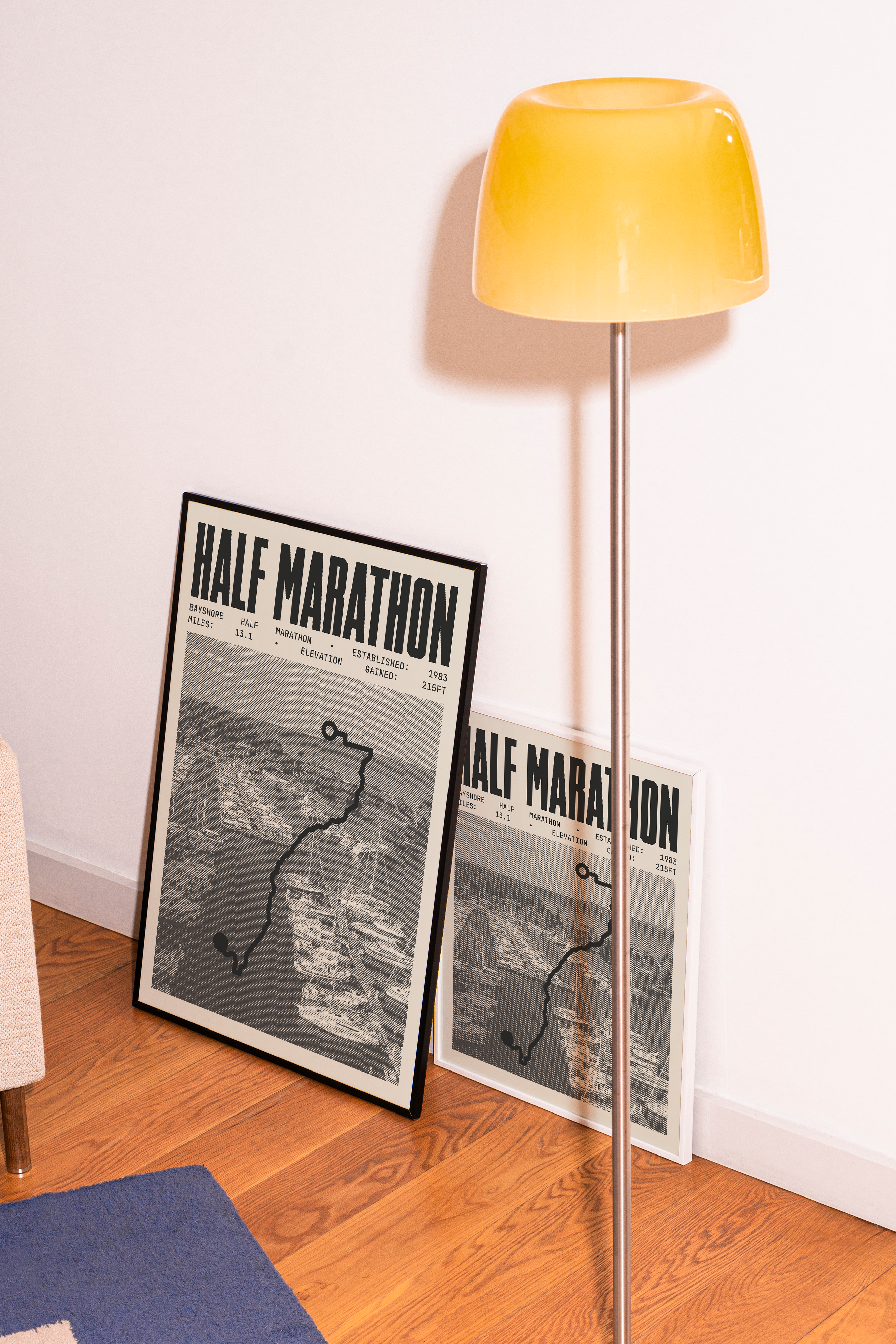 Bayshore Half-Marathon Poster