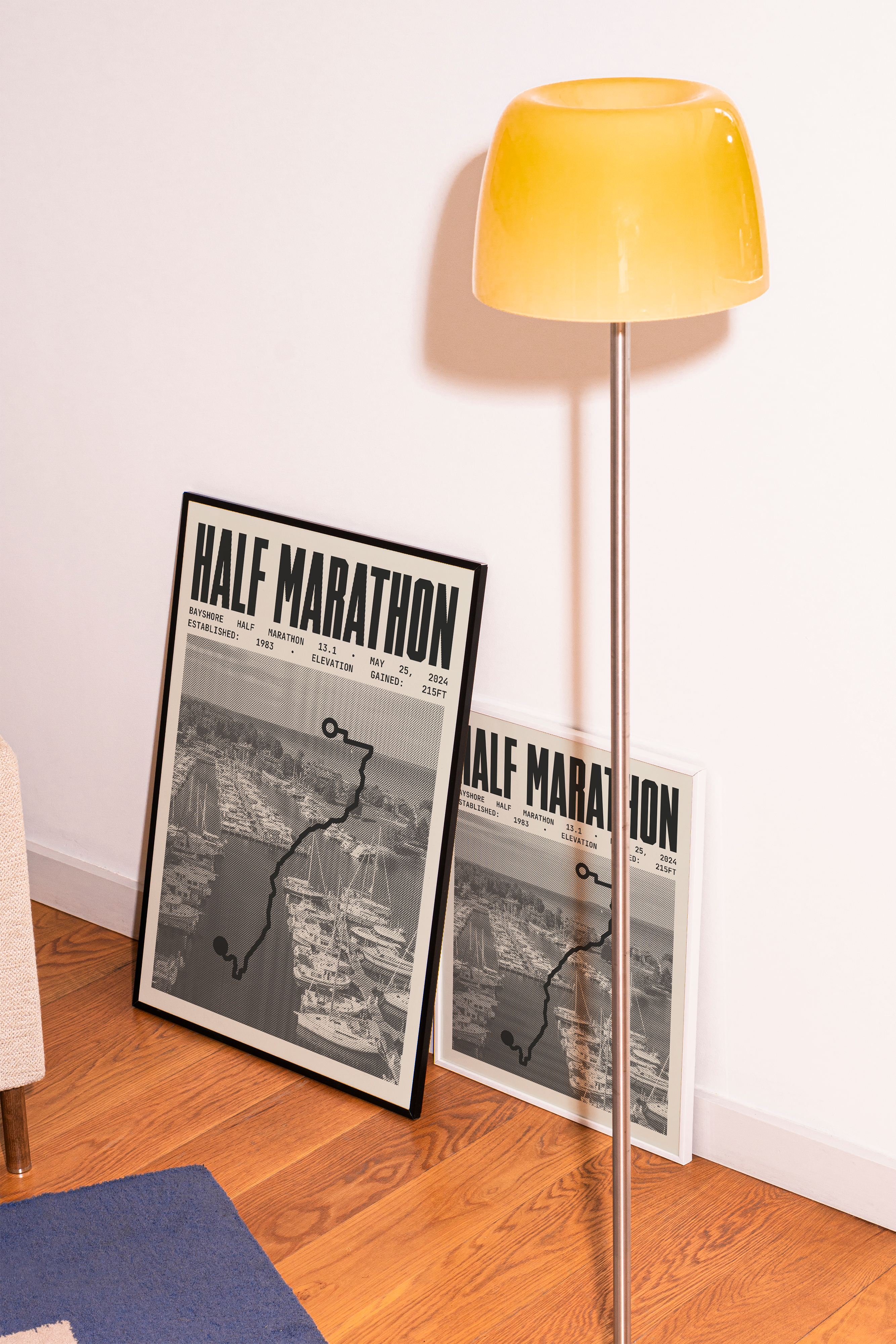 Bayshore Half-Marathon Poster